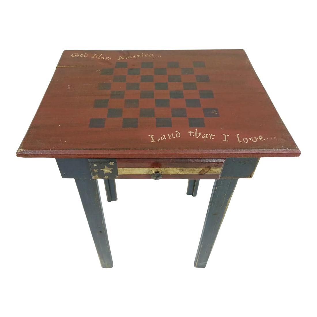 1970s Game Table With A Drawer (1 of 3)