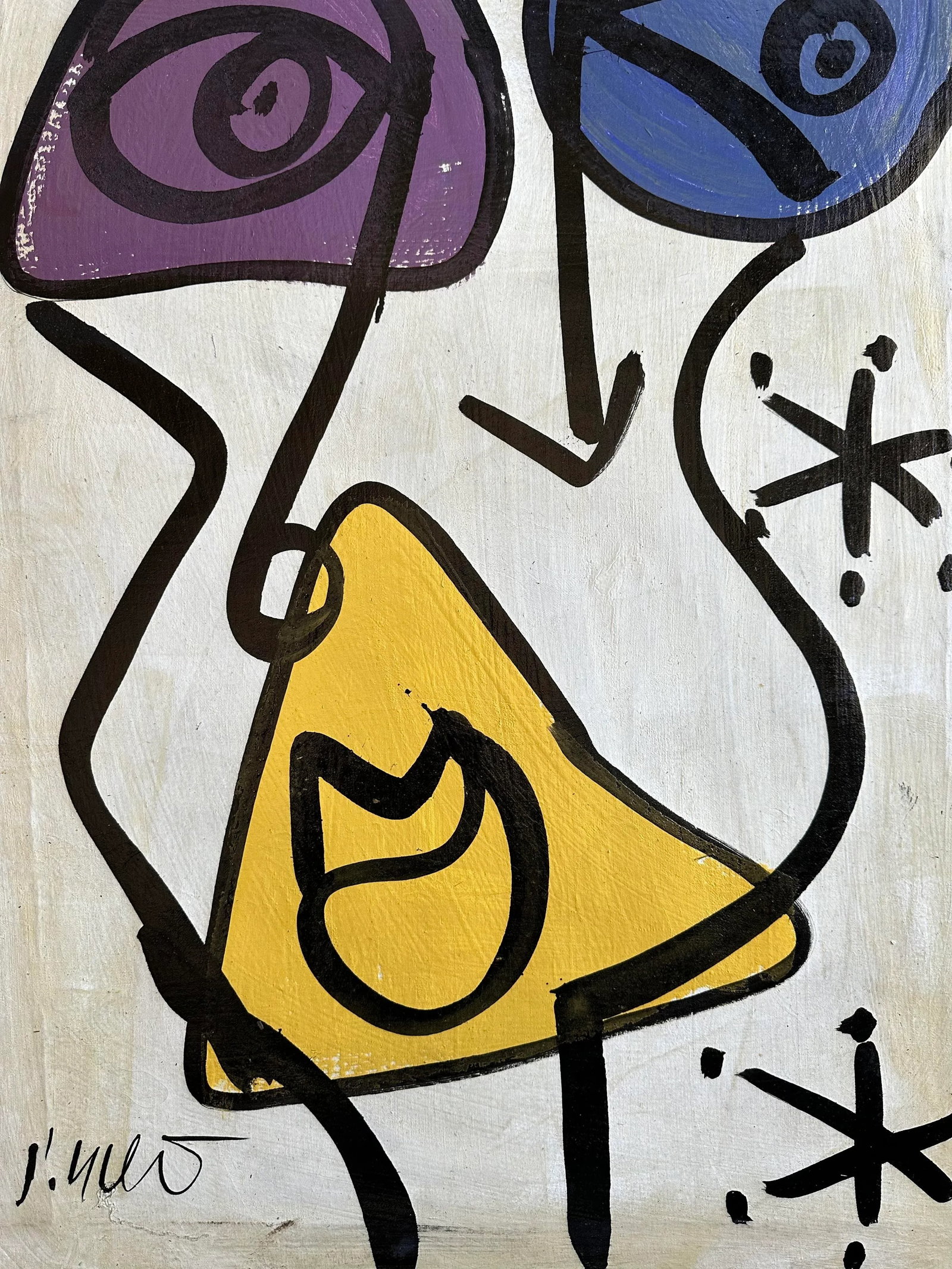 Mirovian Style Peter Keil Painting - Junge Wilde Collection - 3