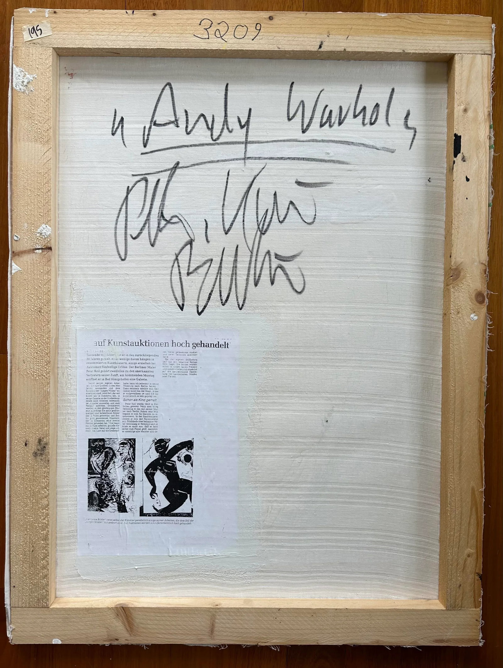 Andy Warhol, Peter Keil, 1994 - 4