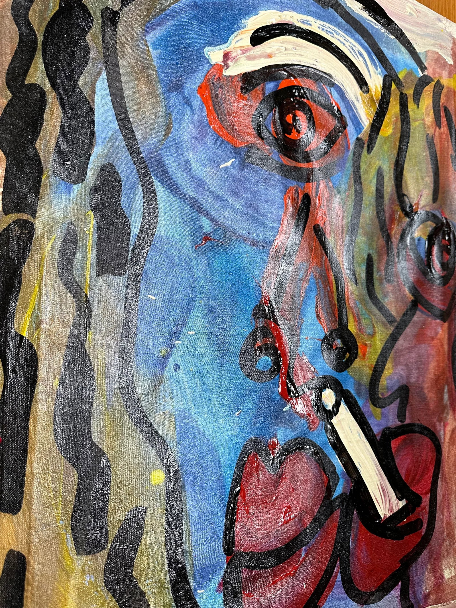 Titled Peter Keil Painting, 1989 - 4