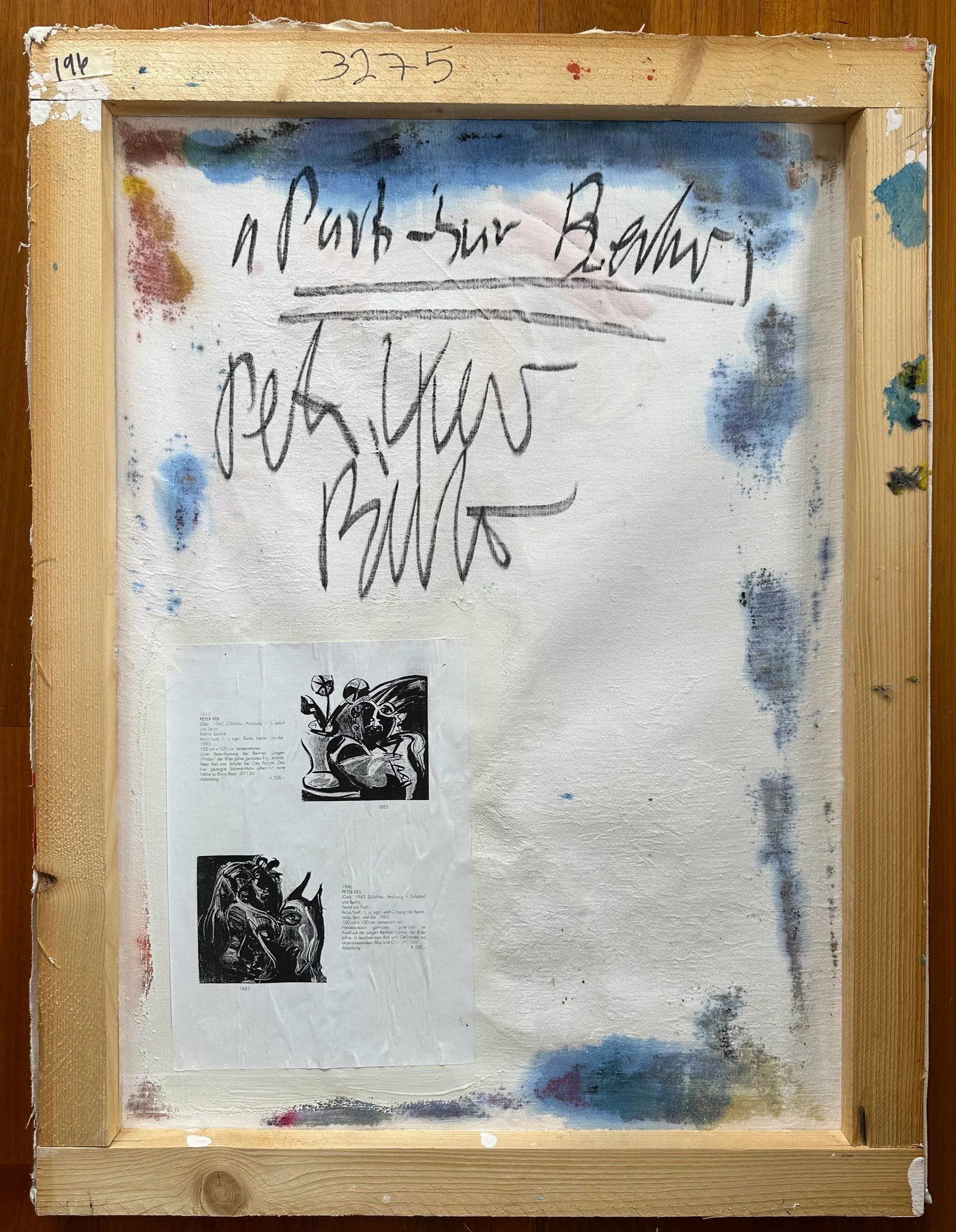 Titled Peter Keil Painting, 1989 - 5