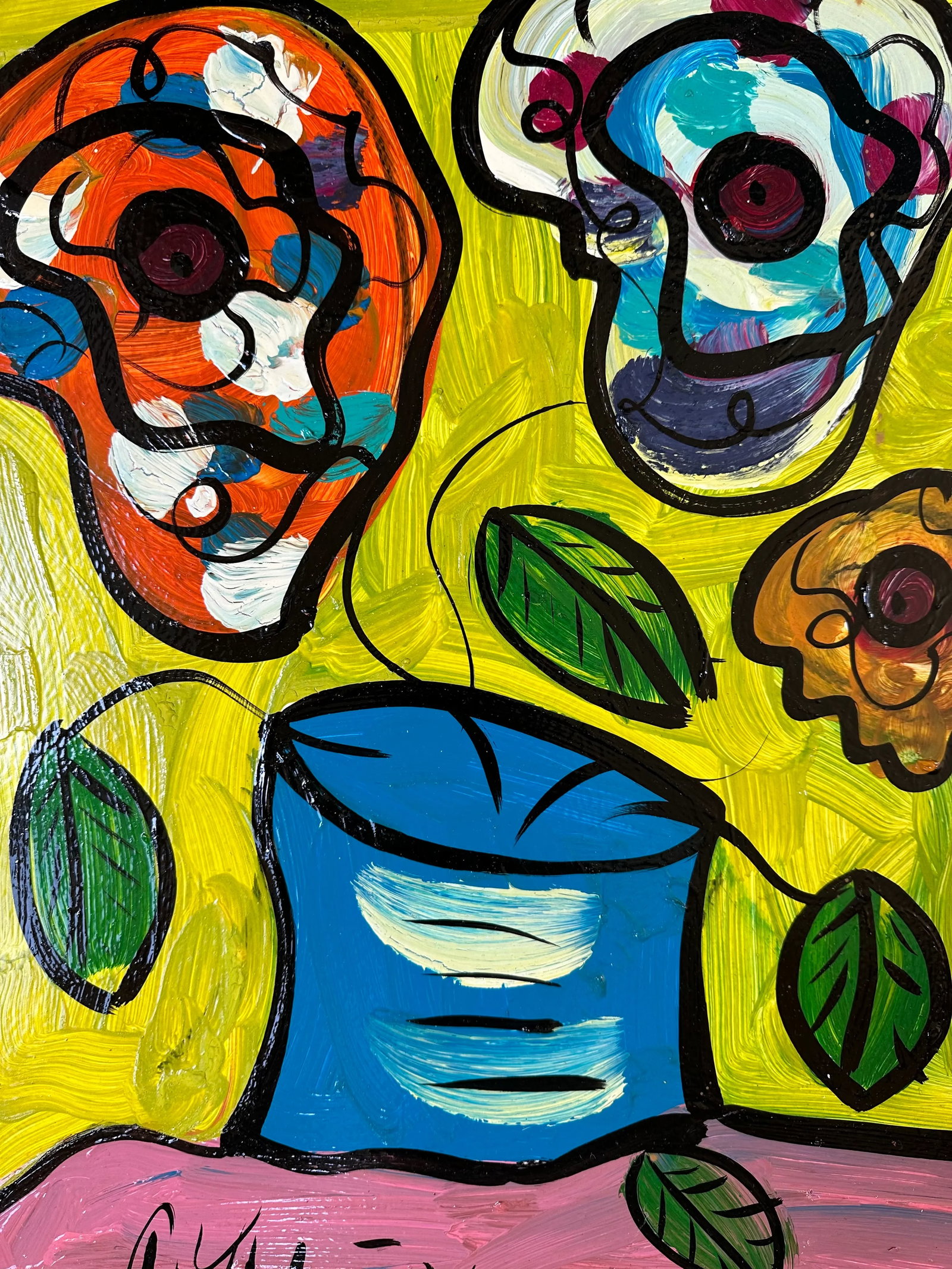 Abstract Flowers, Peter Keil, 1974 - 2