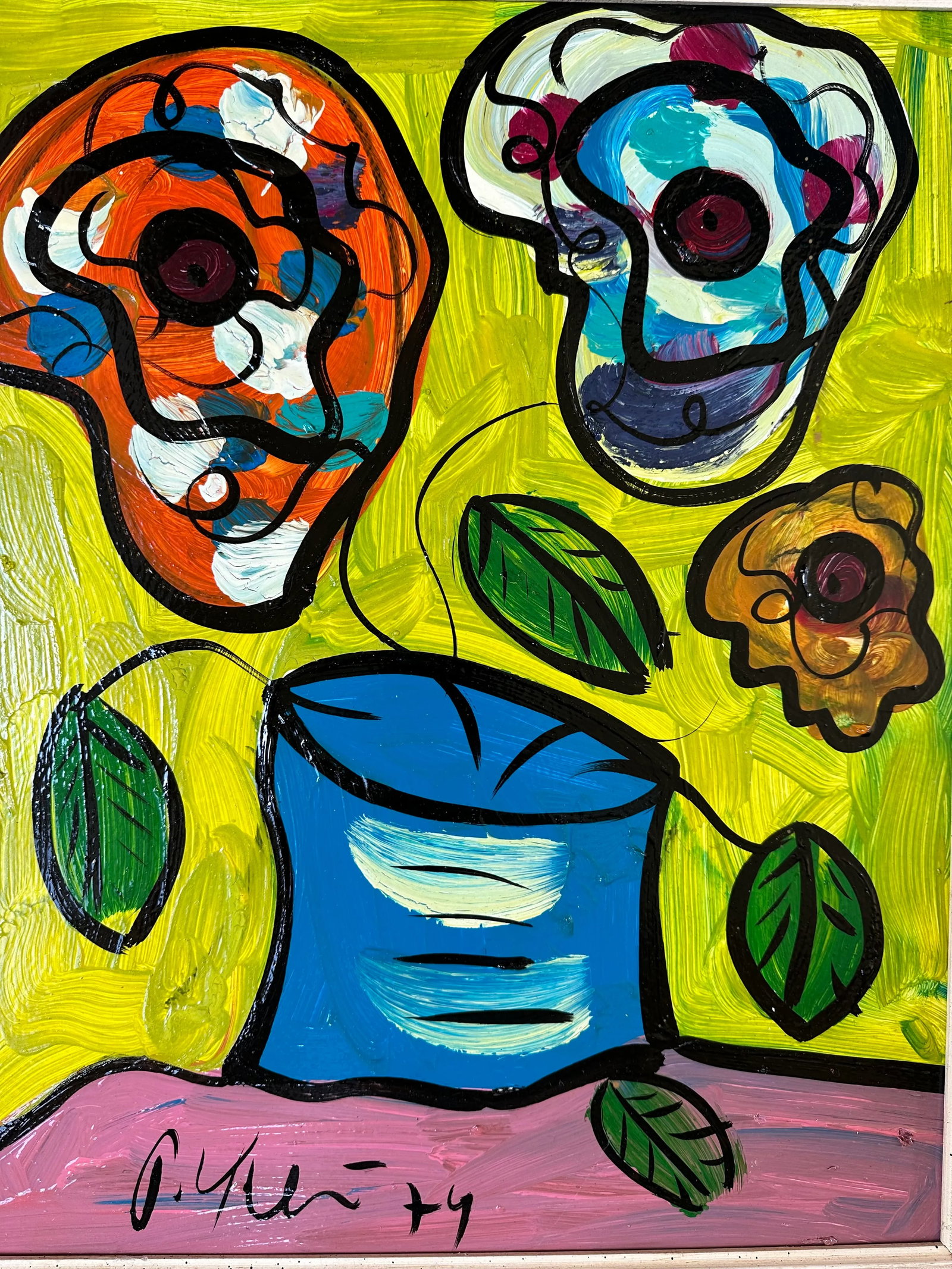 Abstract Flowers, Peter Keil, 1974 - 3