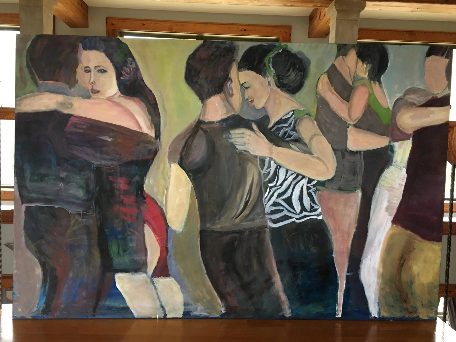 Monumental Rare, Peter Keil, Oil on Canvas - 13