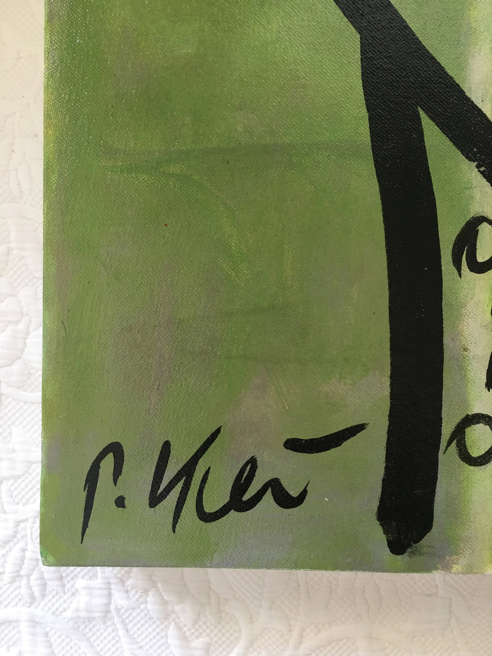 Abstract Painting by Peter Keil on Canvas - 3