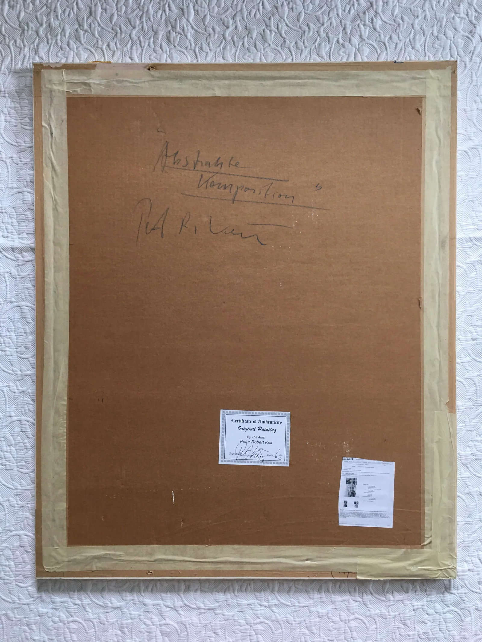 Abstrakt Komposition, Peter Keil, 1965 - 6
