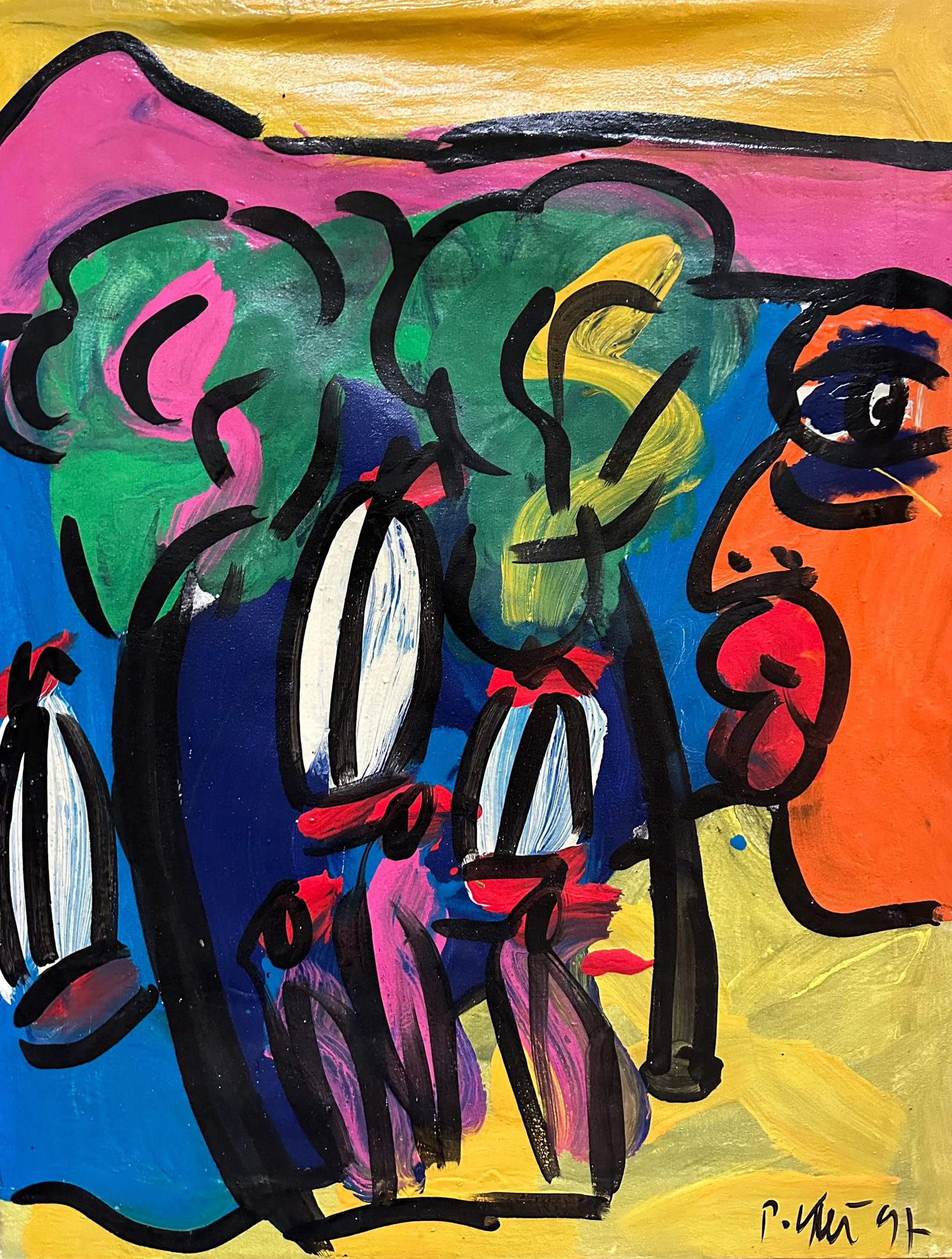 Andy Warhol and Wannsee, Peter Keil, 1997 - 2