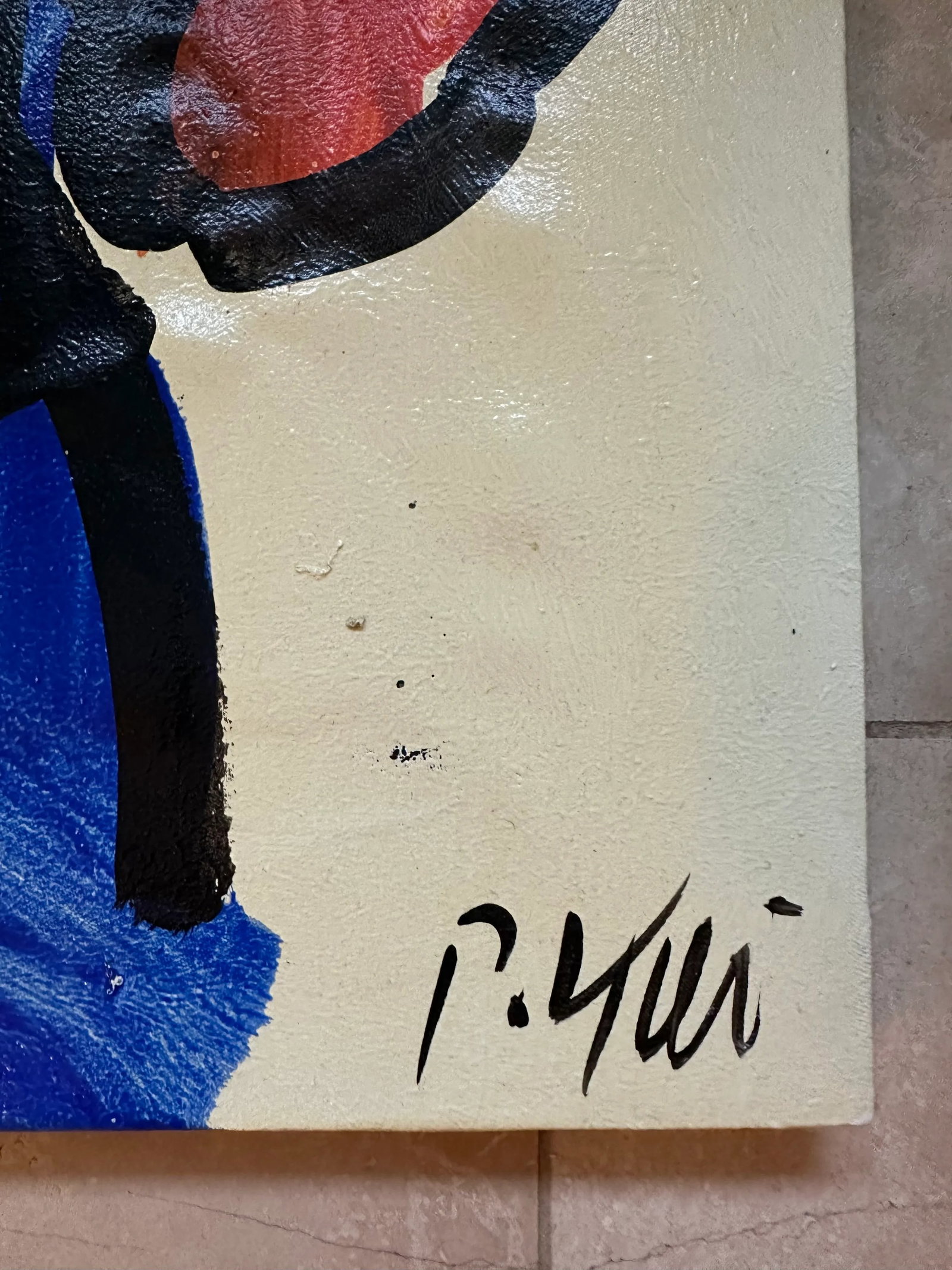 Miró Titled Painting by Peter Keil - 3