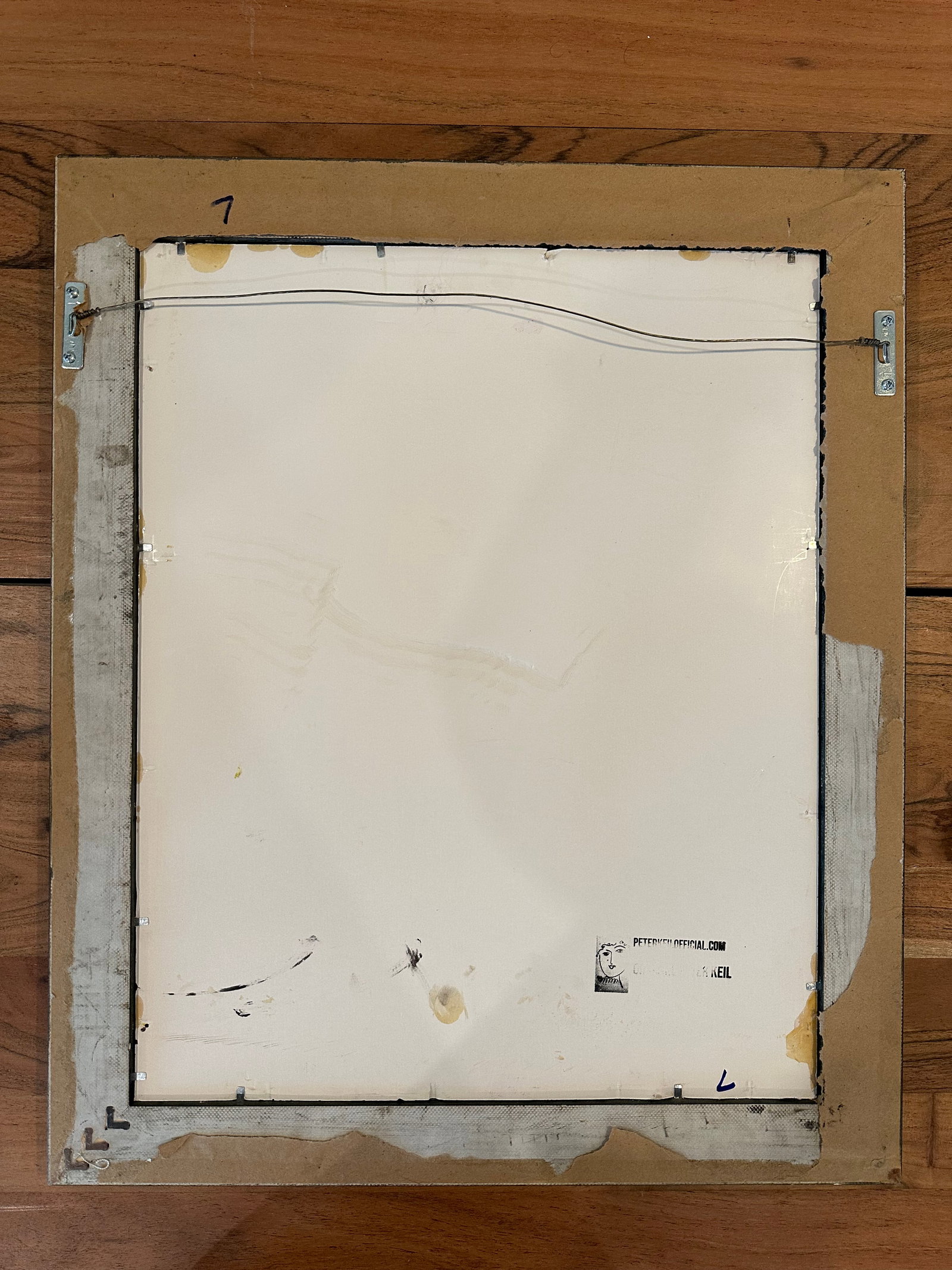 Peter Keil Painting Framed - 3