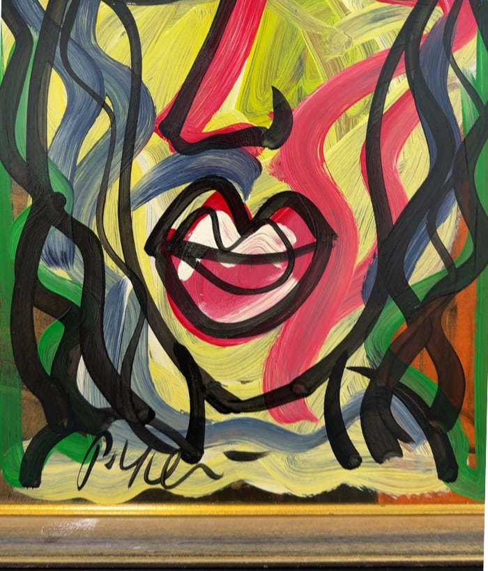 My Friend Andy Warhol, Peter Keil Original Painting - 2