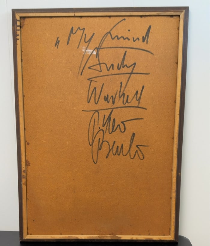 My Friend Andy Warhol, Peter Keil Original Painting - 3