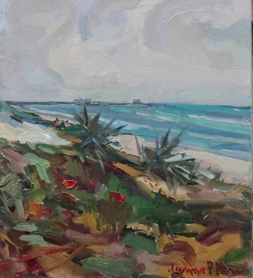 Sunday Morning Contemporary Impressionist Landscape Oil Painting by James P. Kerr - 2