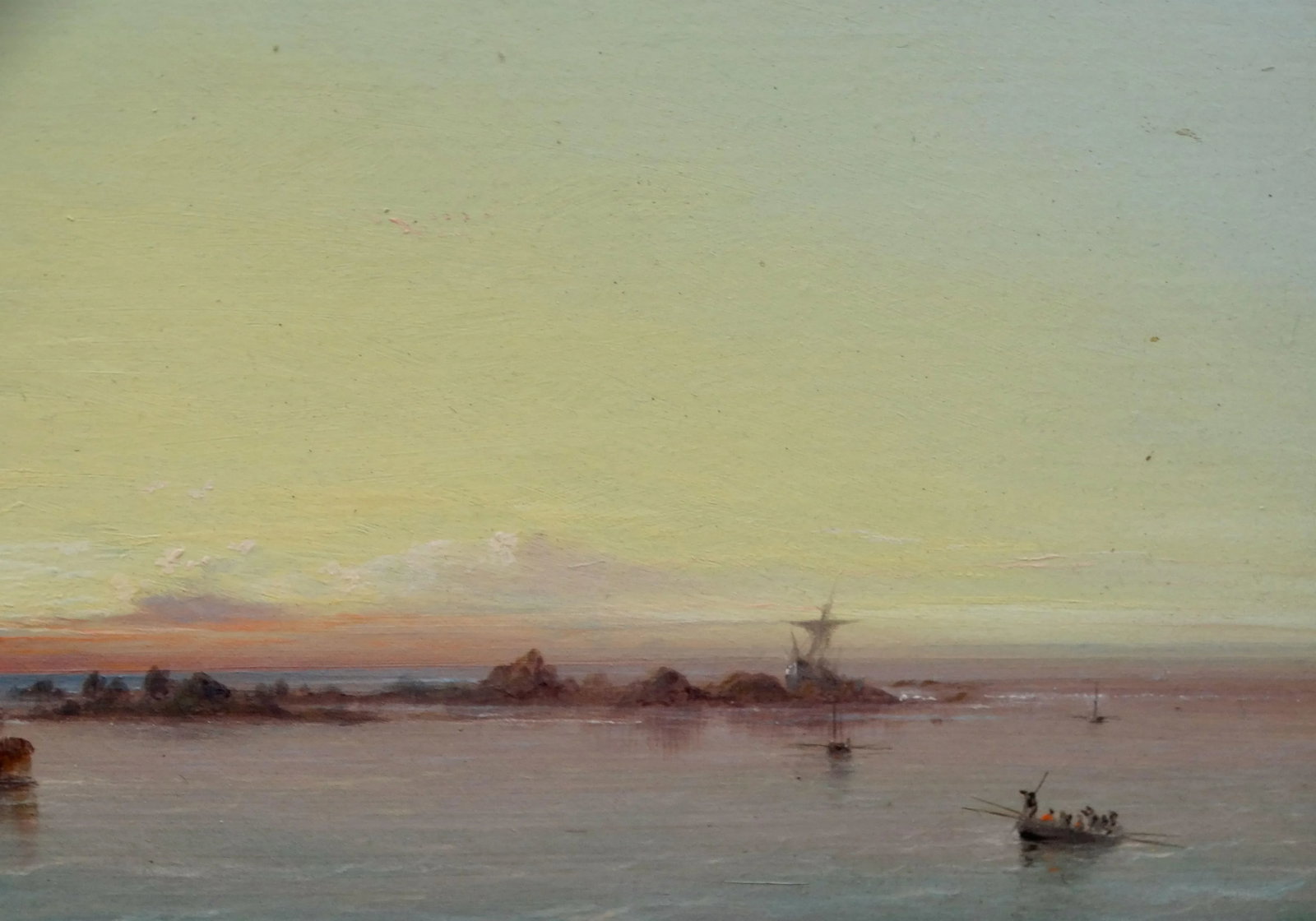 Thomas Hart F. S. A. 1830-1916 'Rocky Seaside View at Sunset' - 6