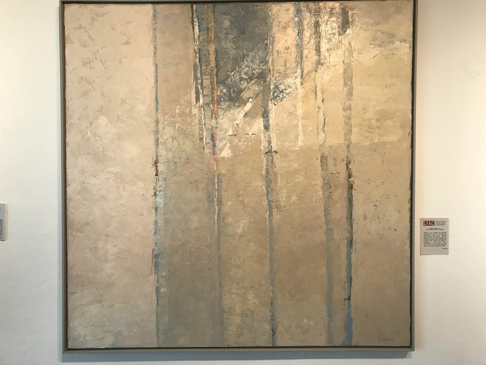 1970s "Swiss Landscape" Oil Painting on Canvas by Urban Cueni - 2