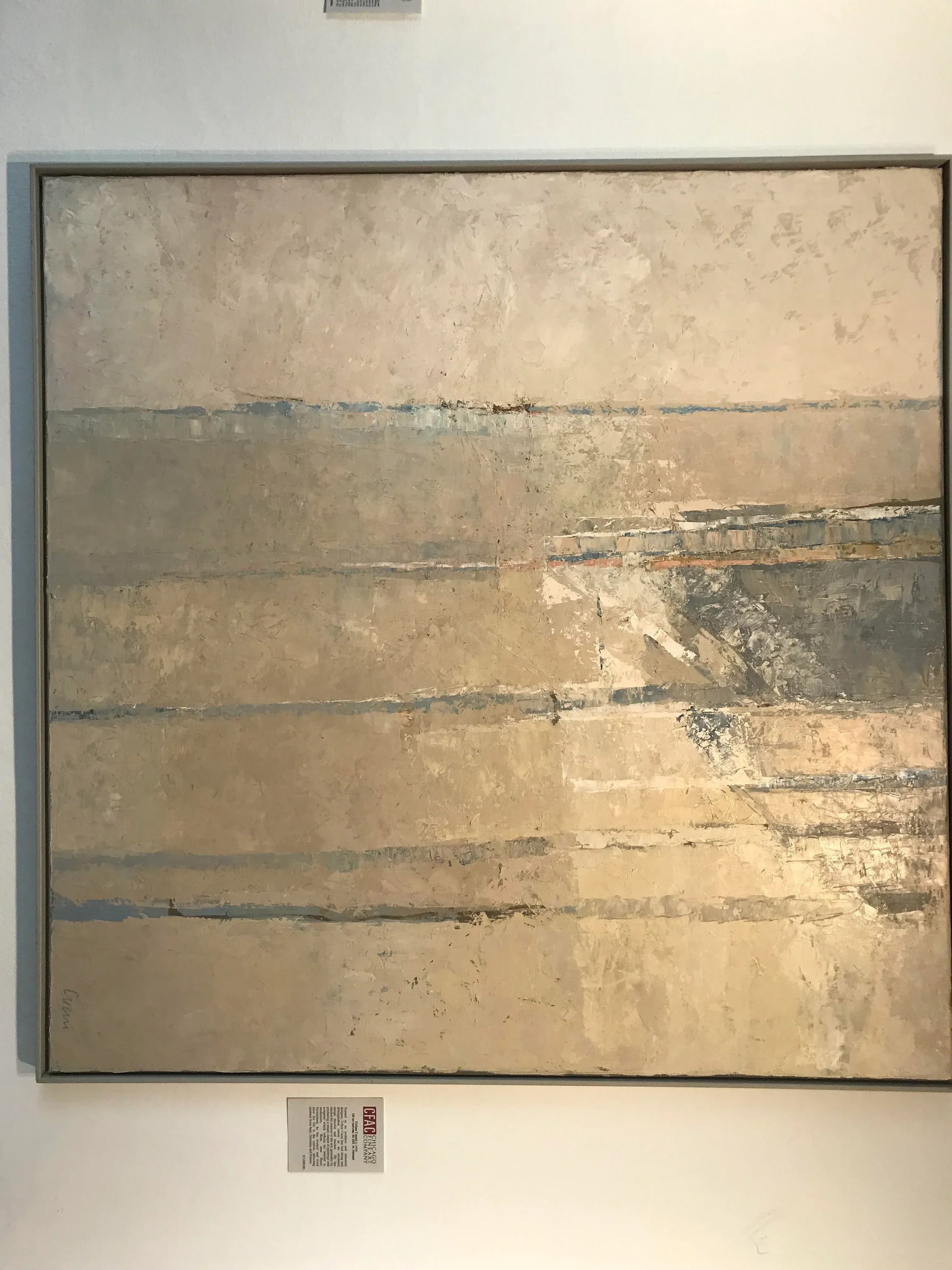 1970s "Swiss Landscape" Oil Painting on Canvas by Urban Cueni - 3