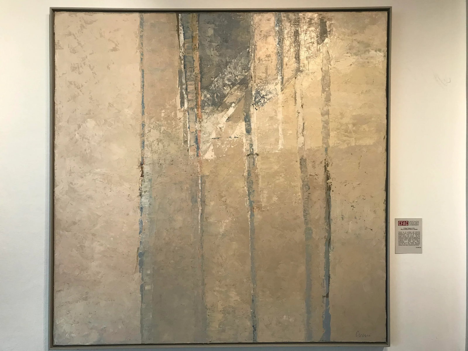 1970s "Swiss Landscape" Oil Painting on Canvas by Urban Cueni - 4