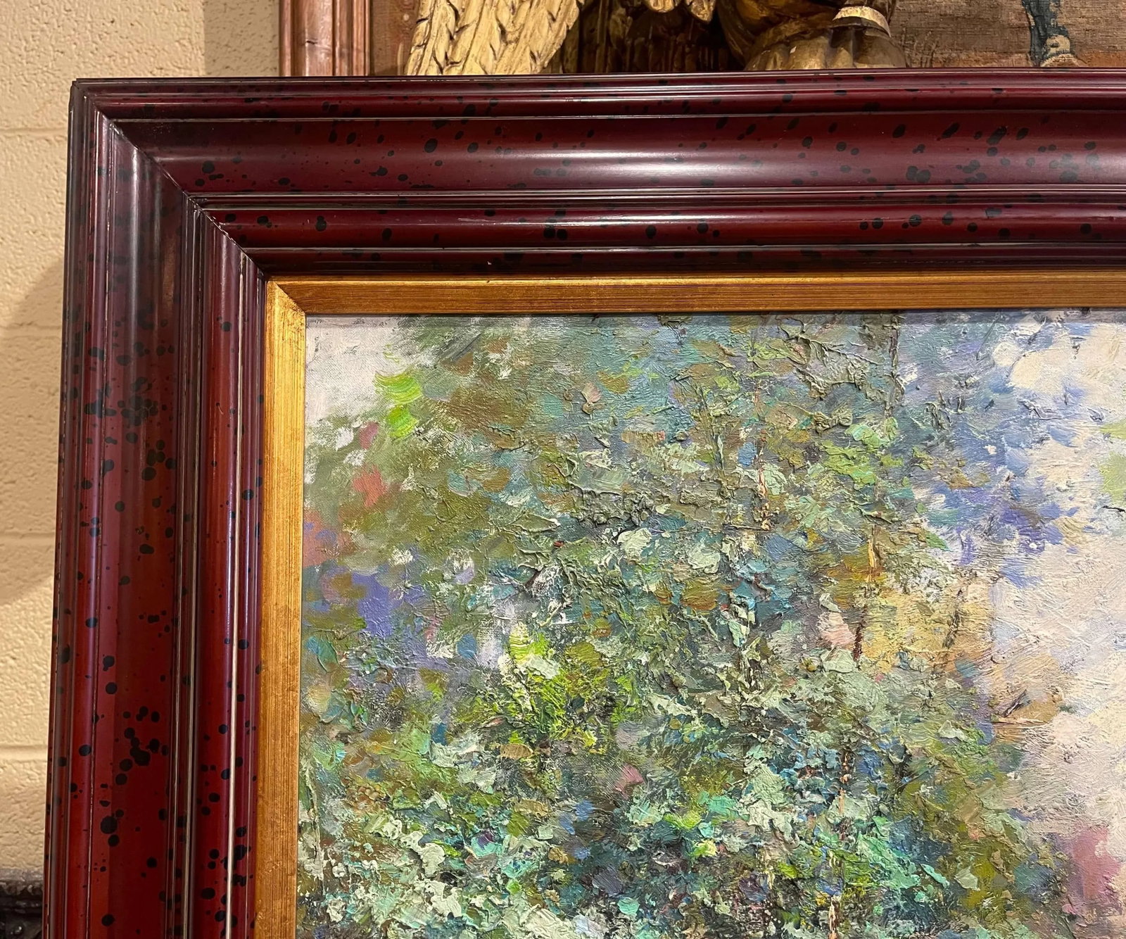 Late 20th Century Framed Oil on Canvas Landscape Painting Signed R. Sanders - 7