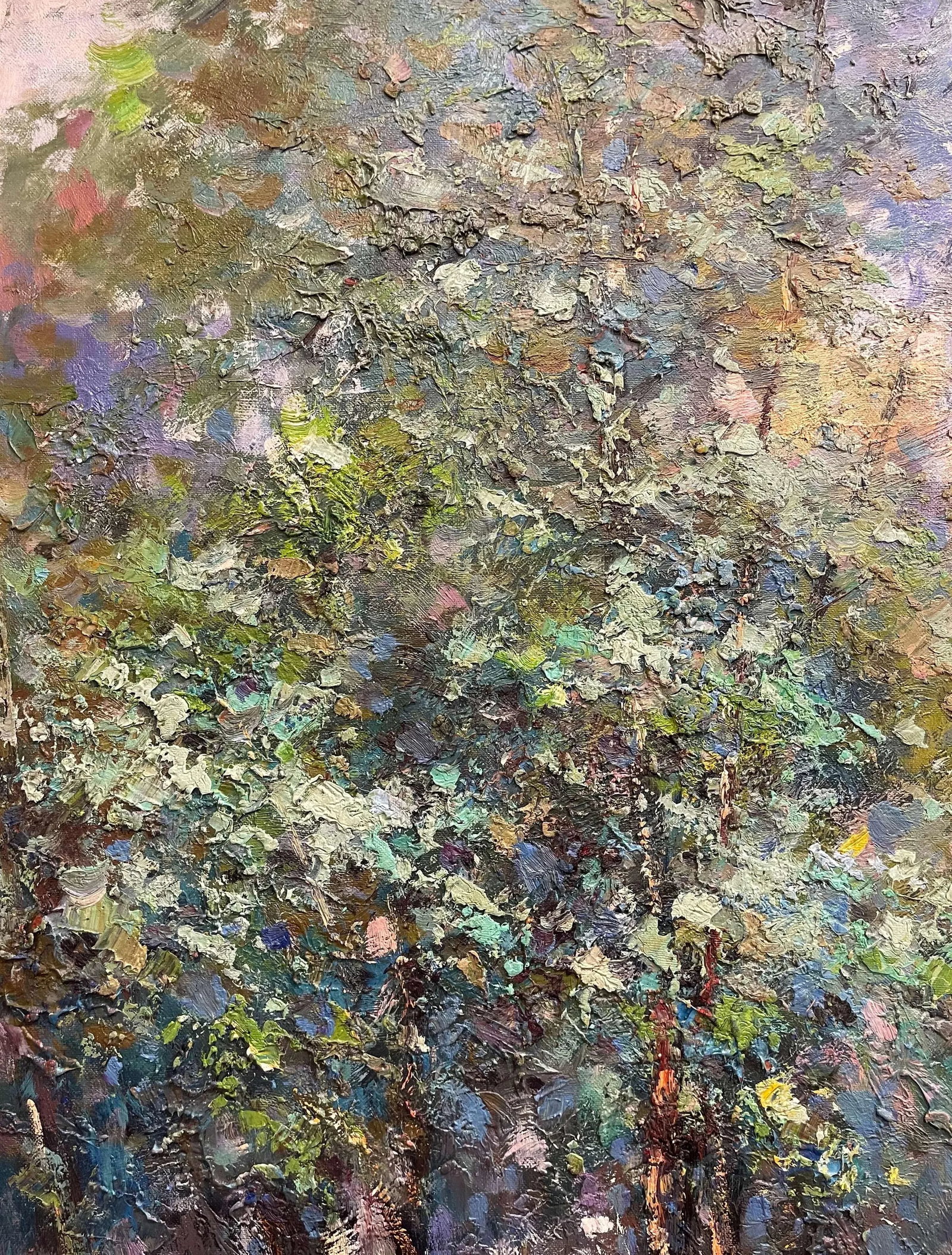 Late 20th Century Framed Oil on Canvas Landscape Painting Signed R. Sanders - 8