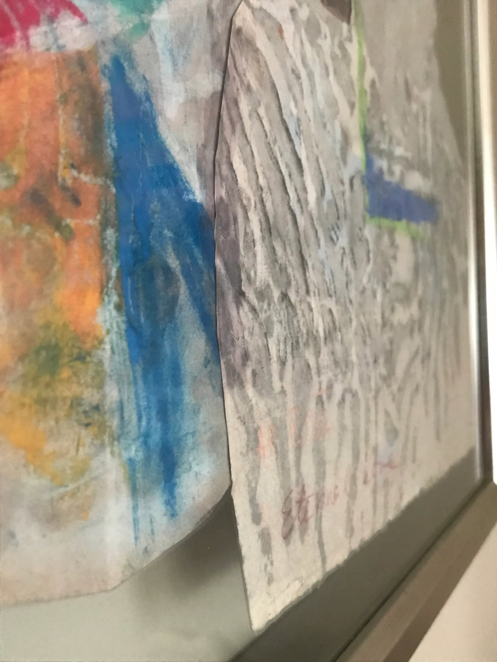Intaglio Collage, Orginal Abstract Artist's Proof Mihail Simeonov - 3