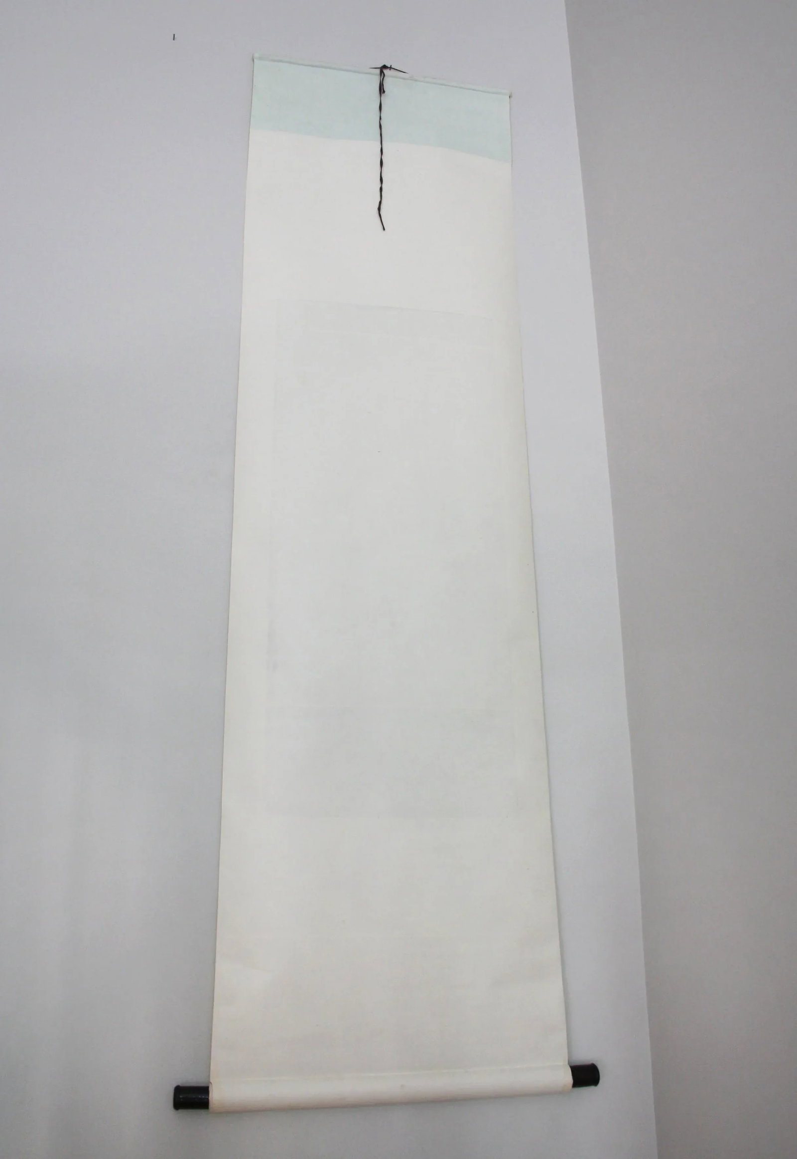 Early 20th Century Chinese Watercolor Landscape Silk Scroll - 6