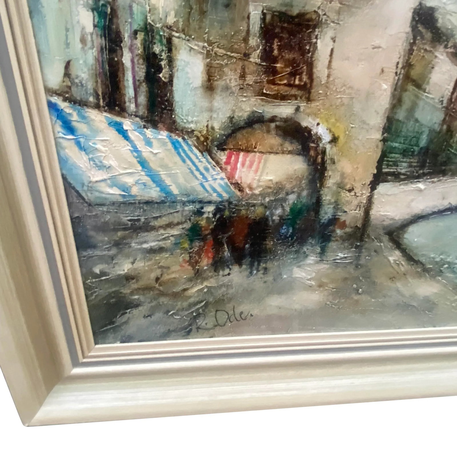 Original Artwork Painting of South of London- Signed - 5