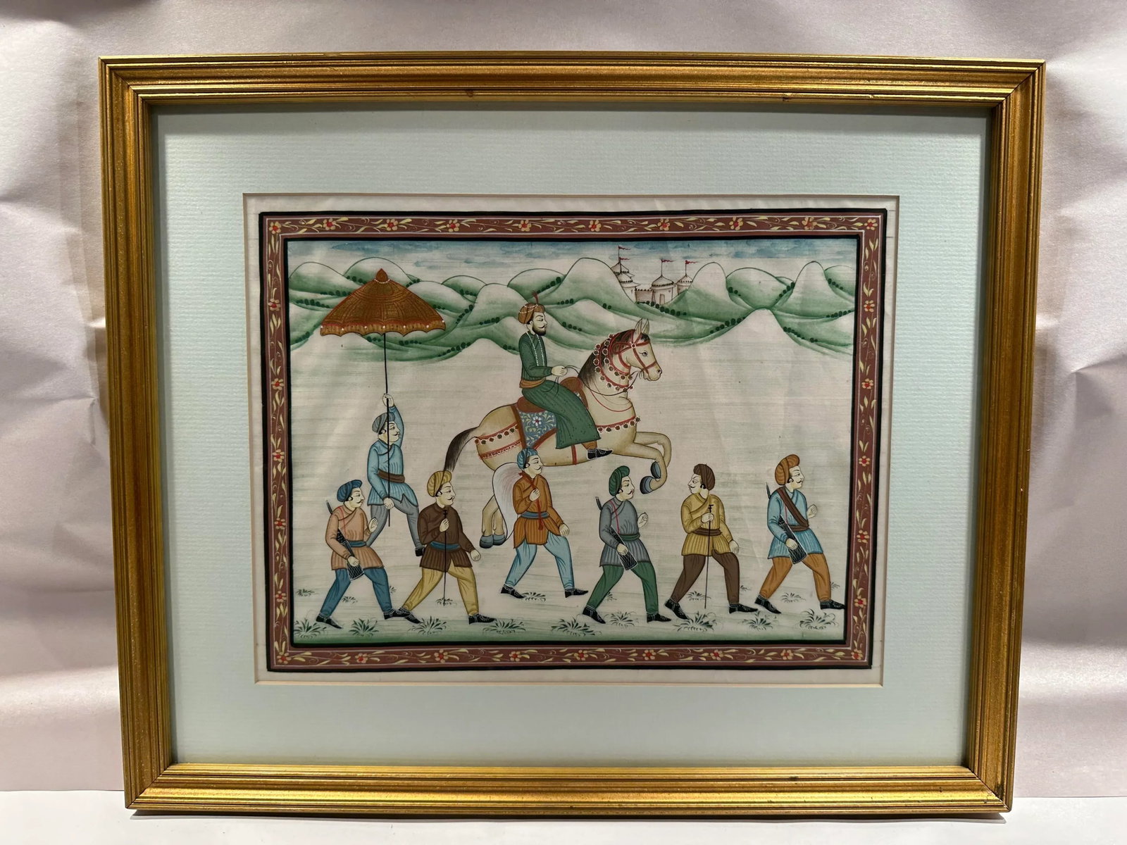 Early 20th Century Indo Persian Painting, Framed - 2