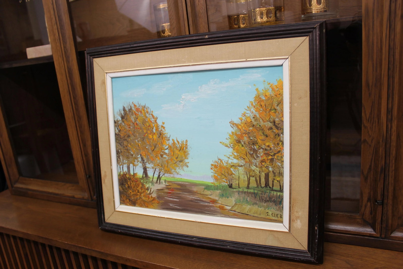 Mid Century Modern landscape painting - 3