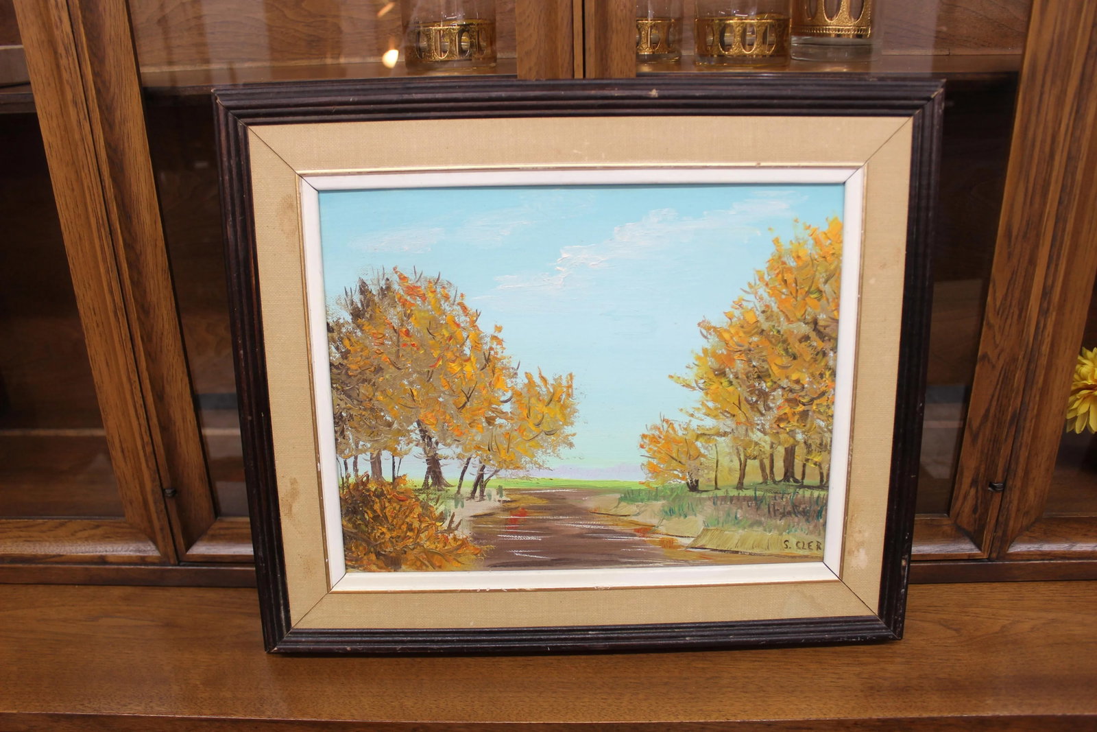 Mid Century Modern landscape painting - 5