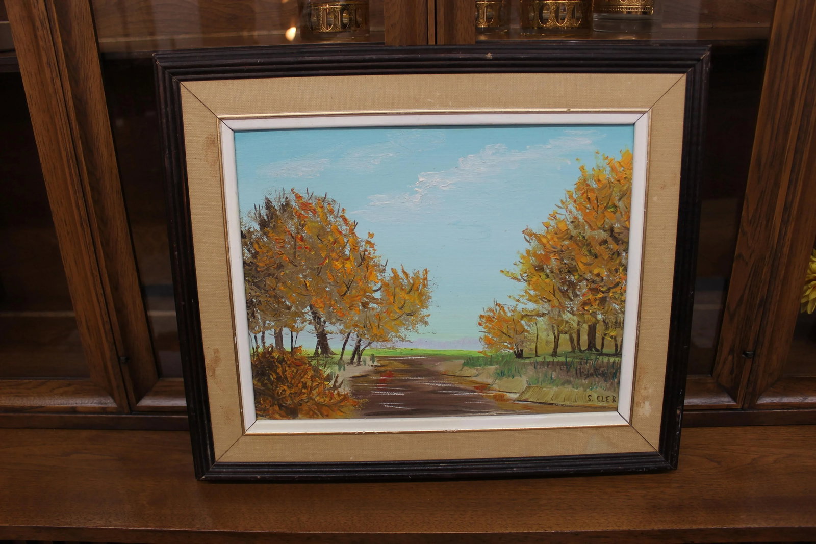 Mid Century Modern landscape painting - 6