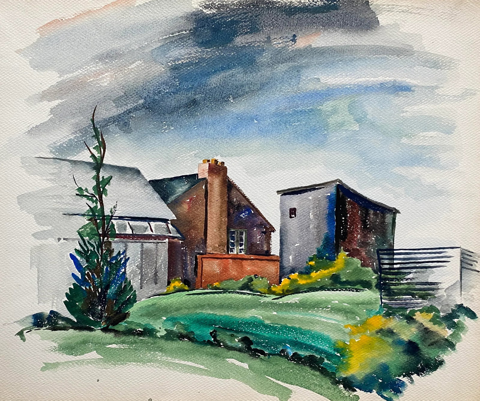 1930s James Wilson Landscape Painting - 2