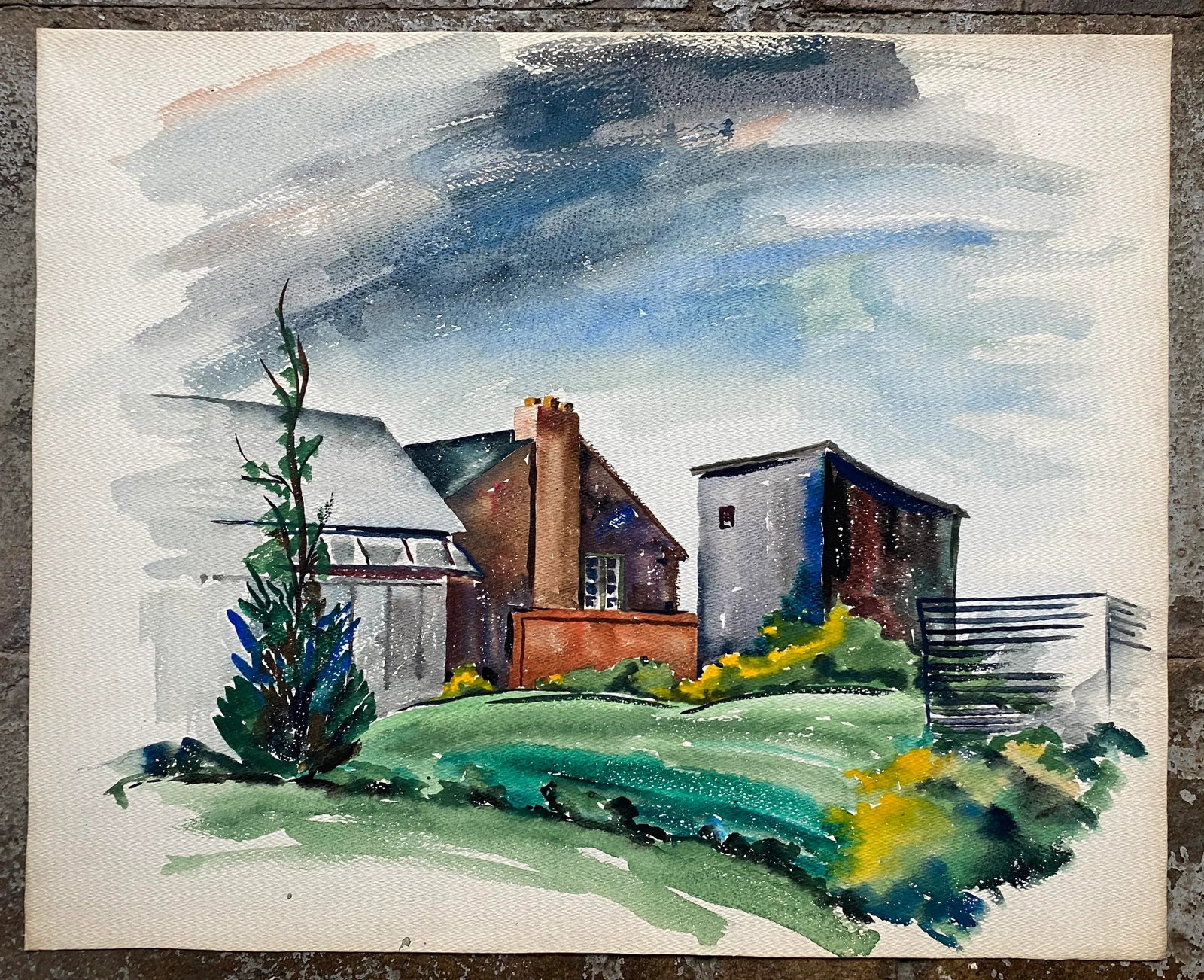1930s James Wilson Landscape Painting - 3