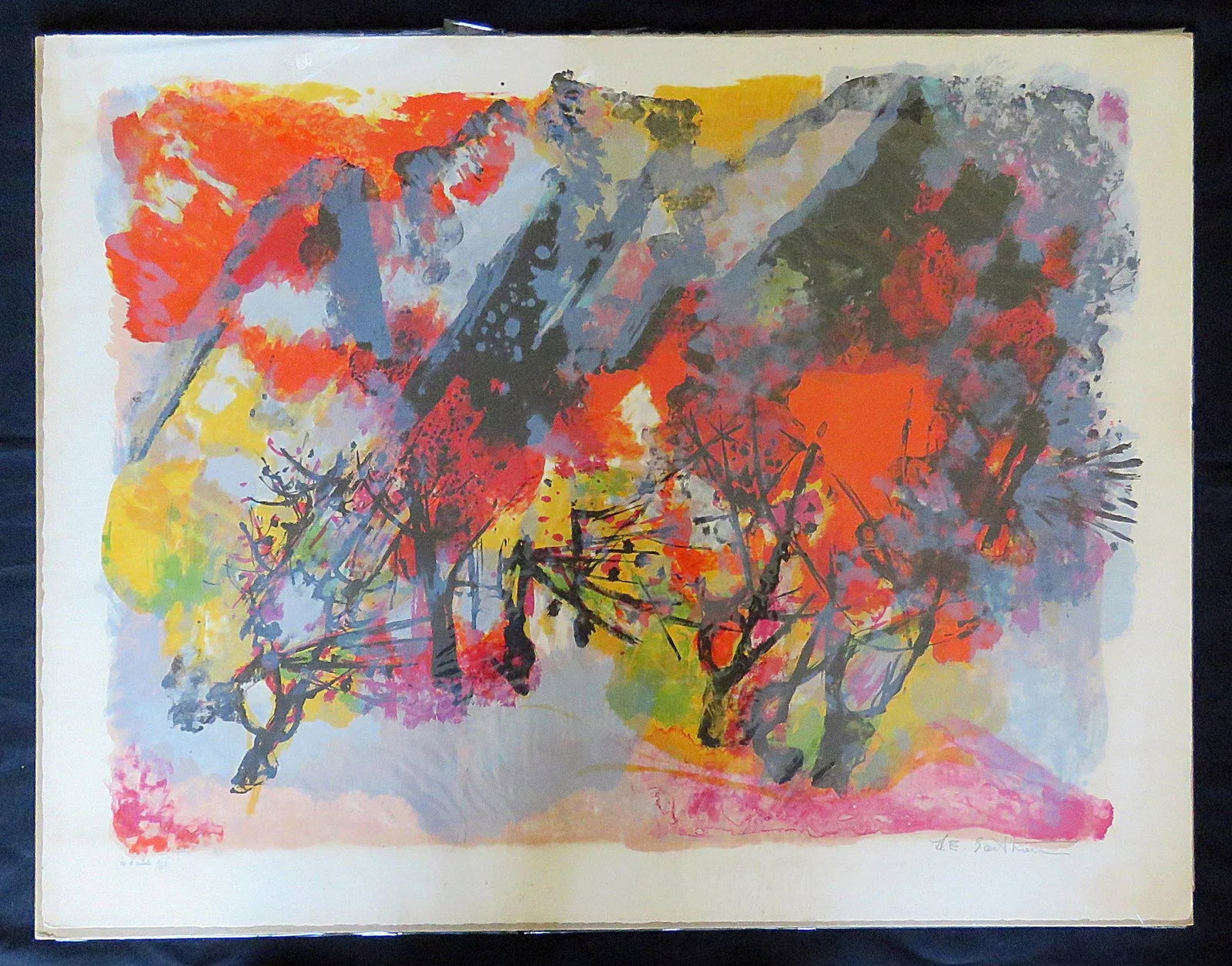 Late 20th Century Vintage Maurice-Elie Sarthou Lithograph Print - 10