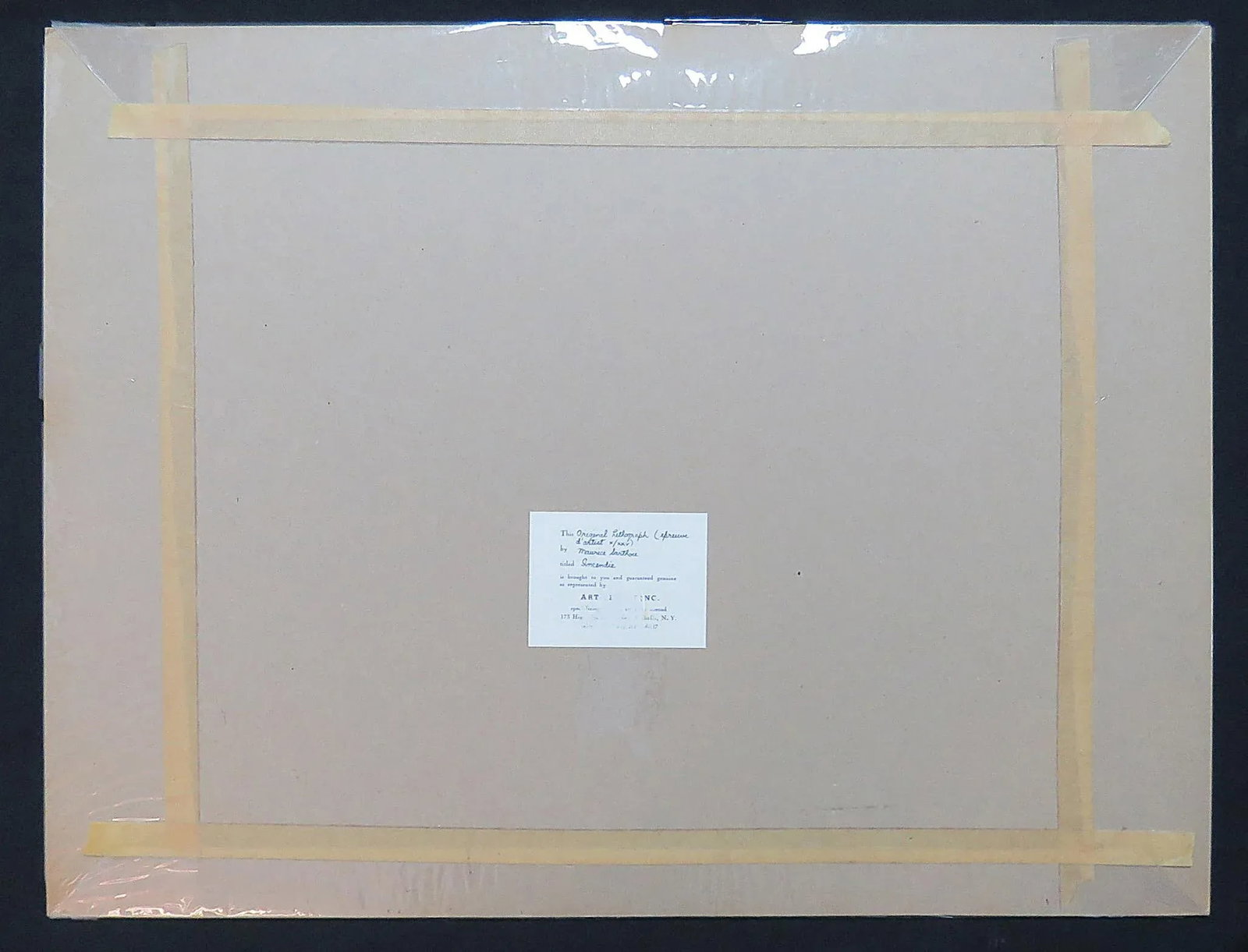 Late 20th Century Vintage Maurice-Elie Sarthou Lithograph Print - 8