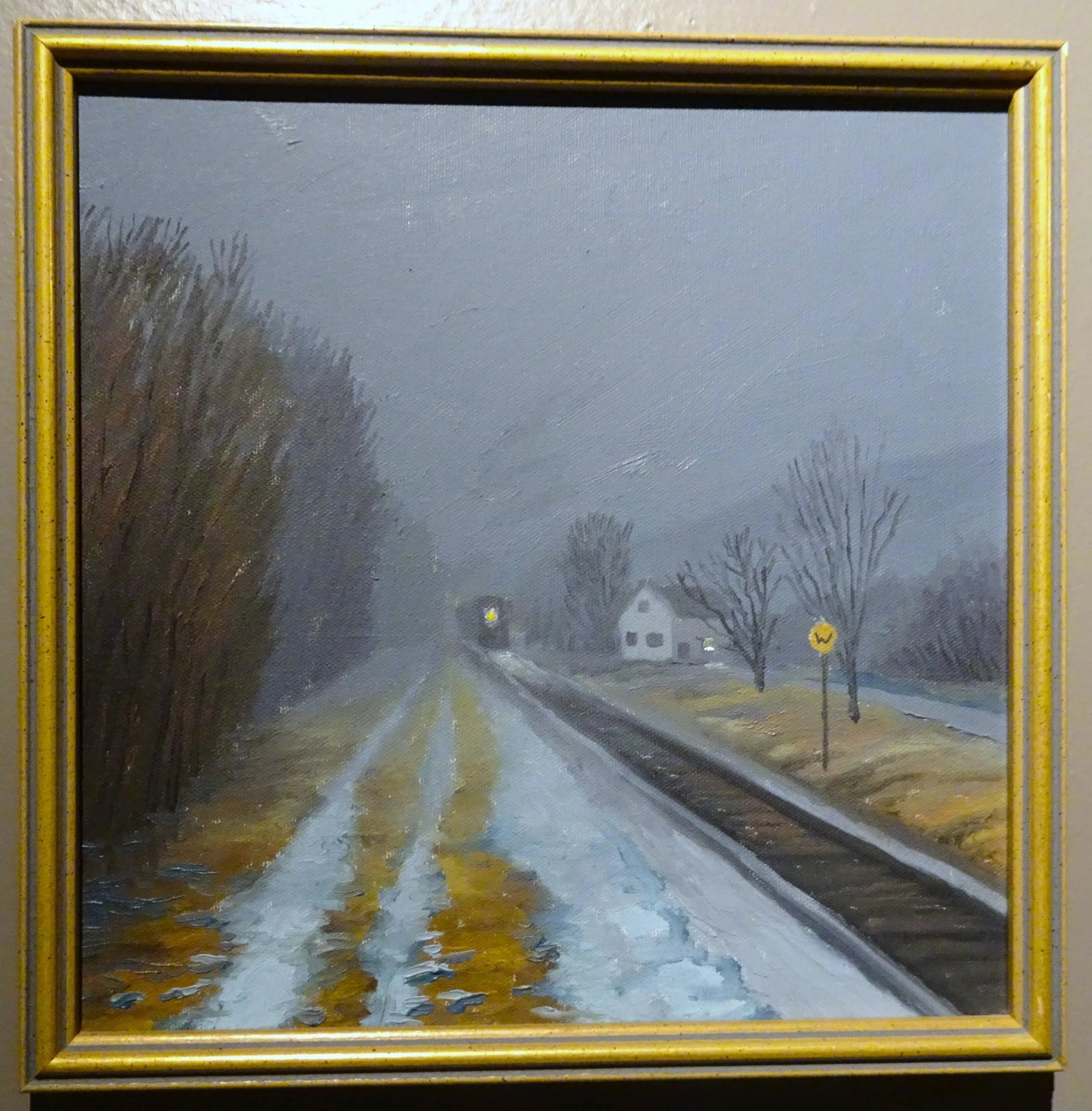 November Whistle, Oil Paint on Canvas by Clay Kanzler - 11