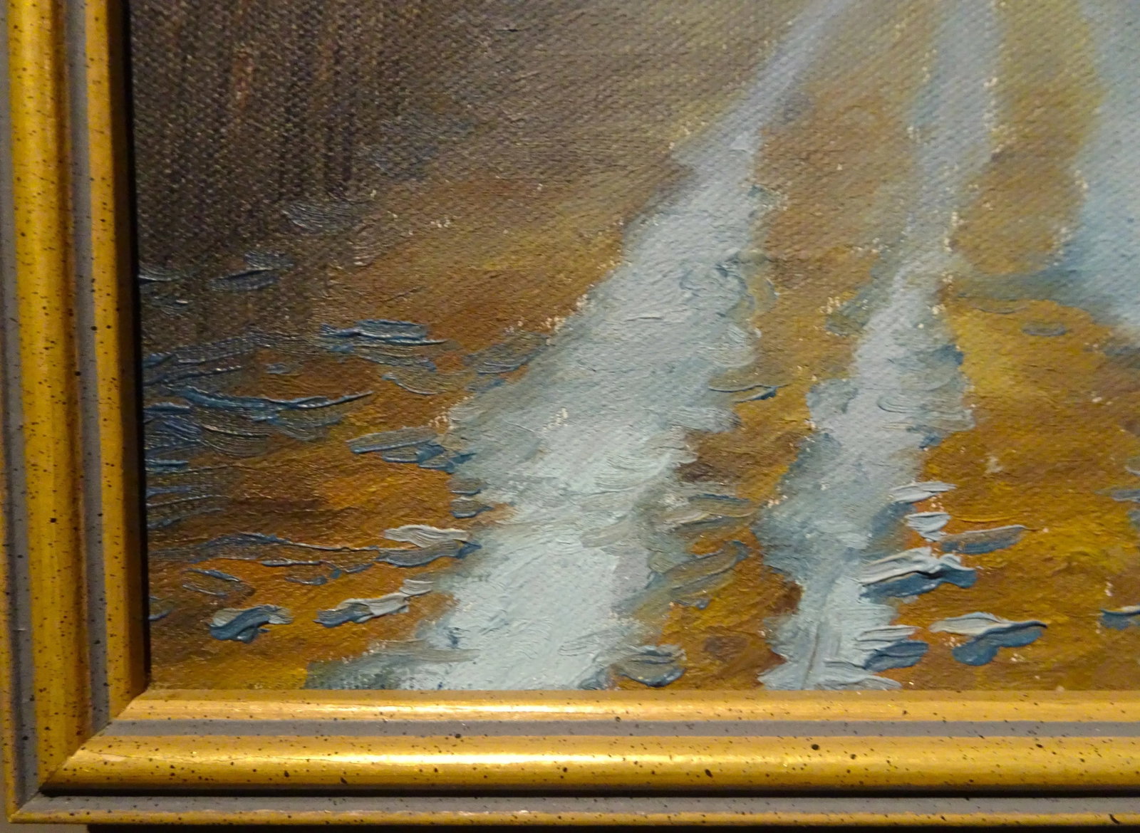 November Whistle, Oil Paint on Canvas by Clay Kanzler - 5