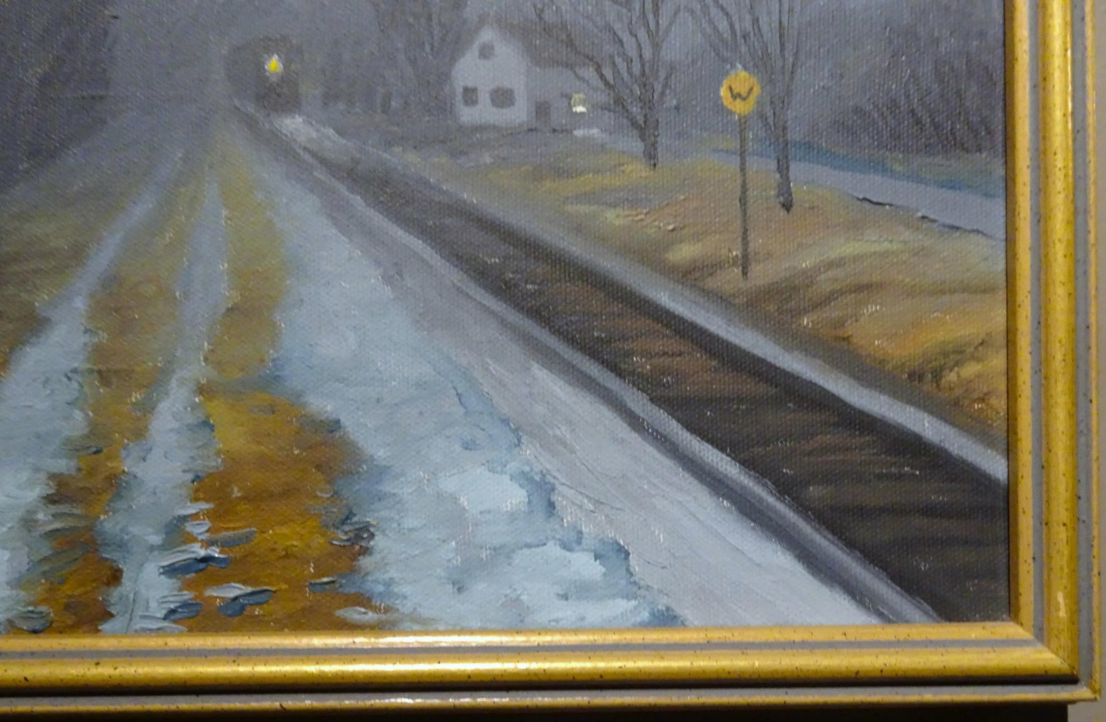November Whistle, Oil Paint on Canvas by Clay Kanzler - 6