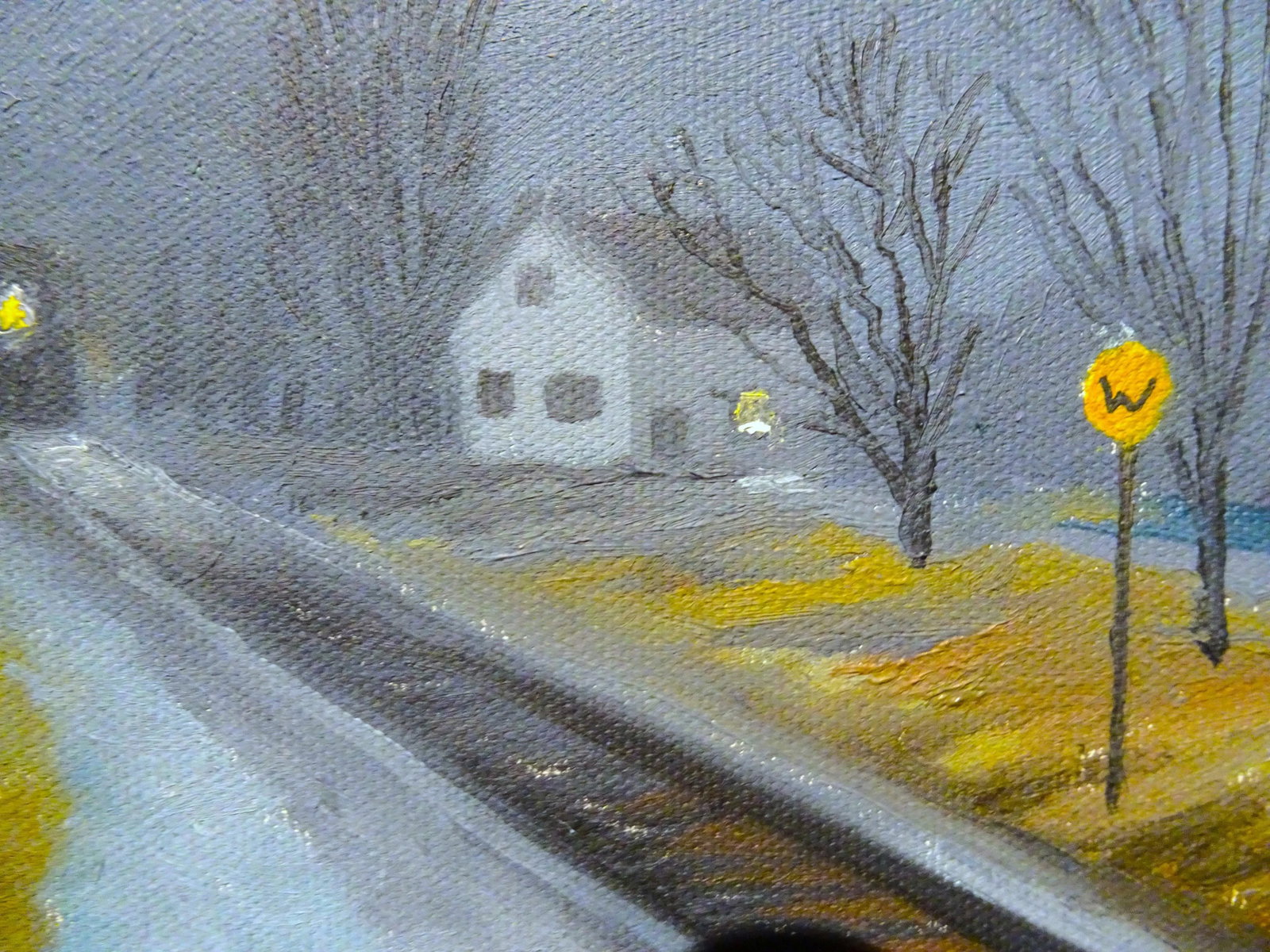 November Whistle, Oil Paint on Canvas by Clay Kanzler - 7