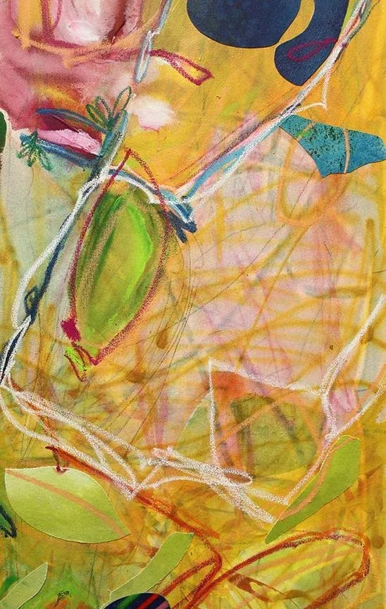 A Most Unusual Plan Original Abstract Expressionist Painting by Mel Rea - 3