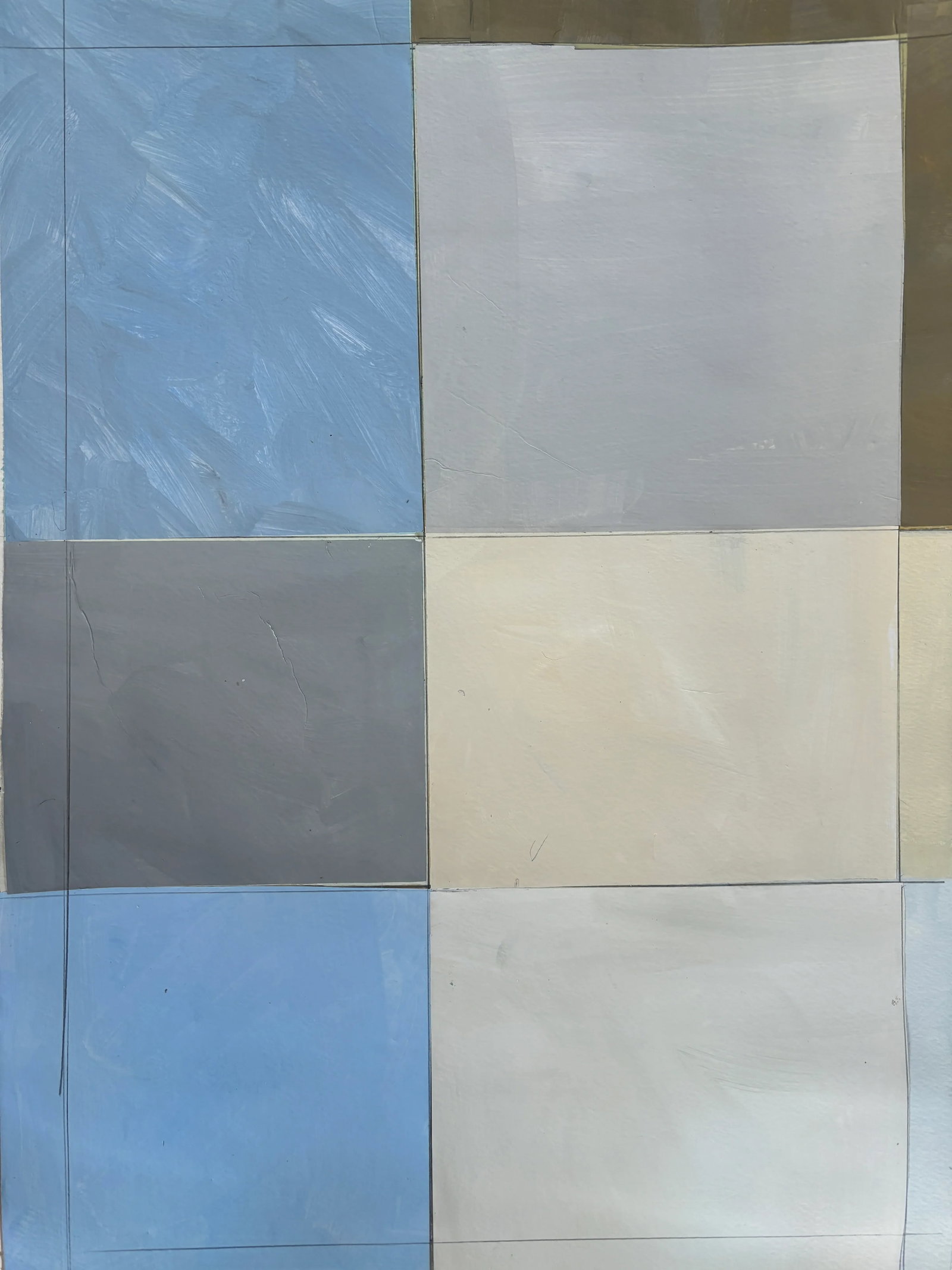 Lake Series, Abstract Landscape Work on Paper by Bryan Young - 8