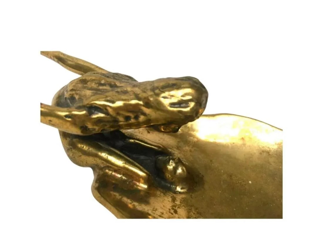 Mid Century Modern Vintage Zak Zaikine Reflection Sculpture Brutalist Bronze - 8