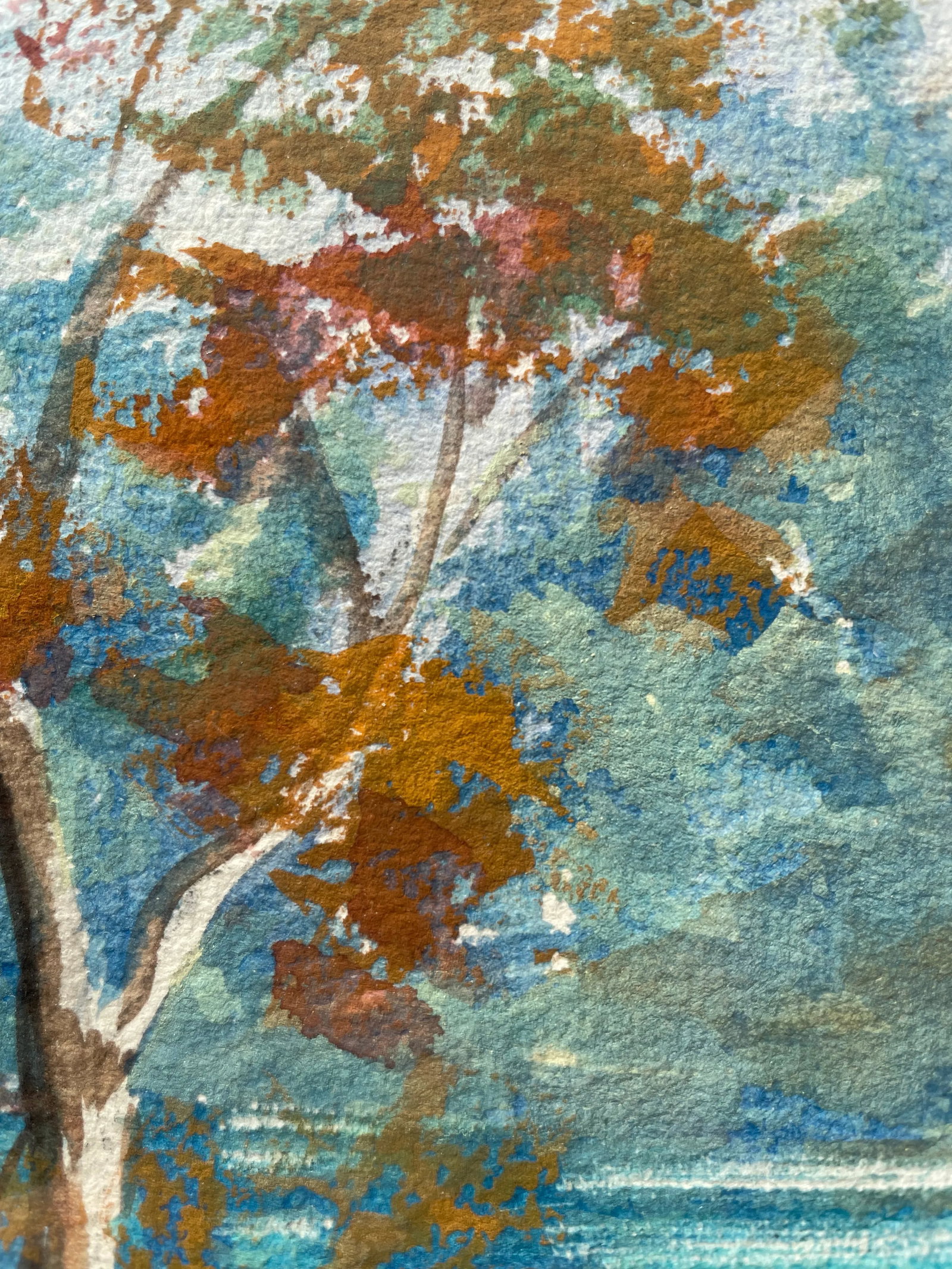Watercolor Landscape by E. Lumley - 3