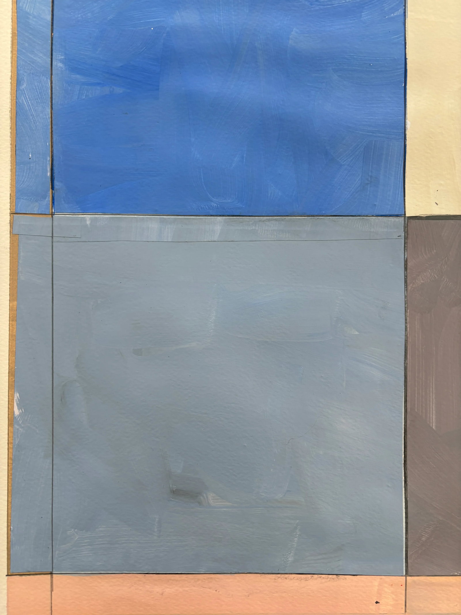 Lake Series, Abstract Landscape Work on Paper by Bryan Young - 10