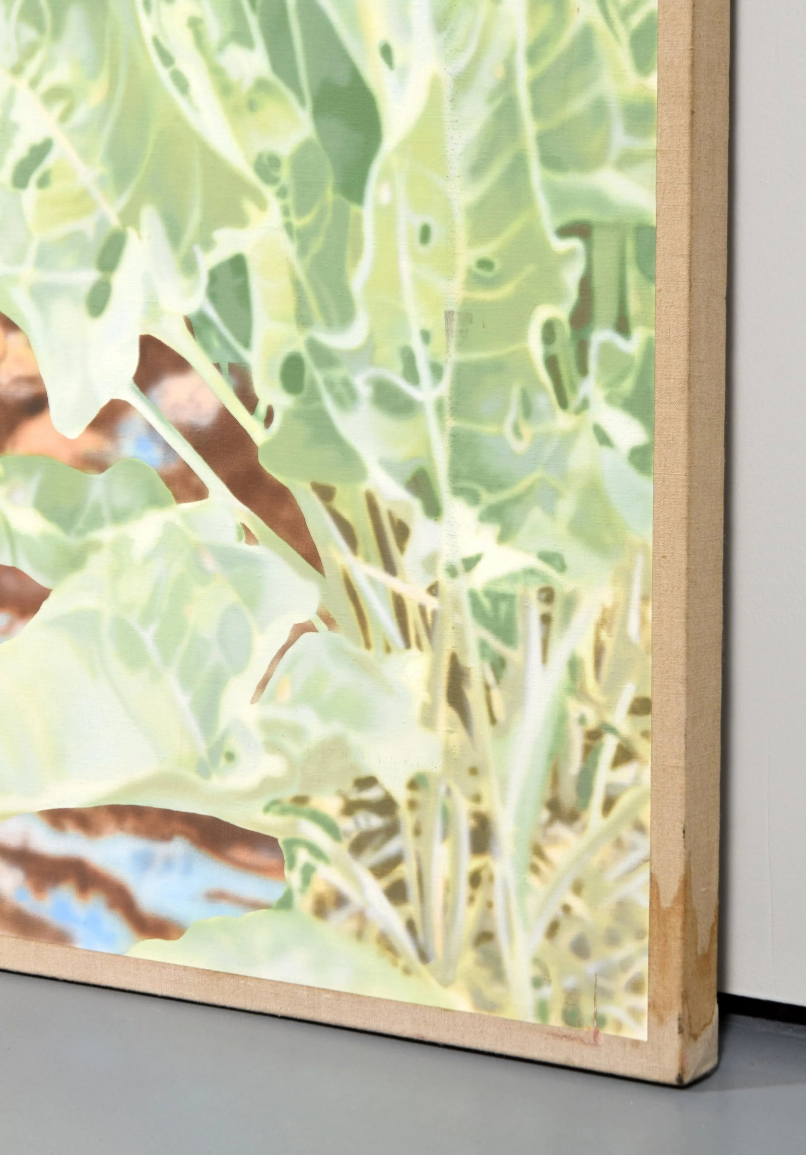 1970s Large 55" Original Signed John Catterall Painting "Piney Creek, Arrowleaf, Balsamroot" Montana - 5