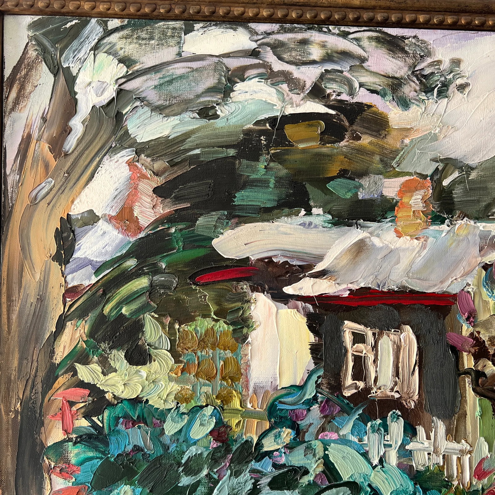 20th Century Oil on Canvas Framed Signed by Loudmila Tsoncheva - 3