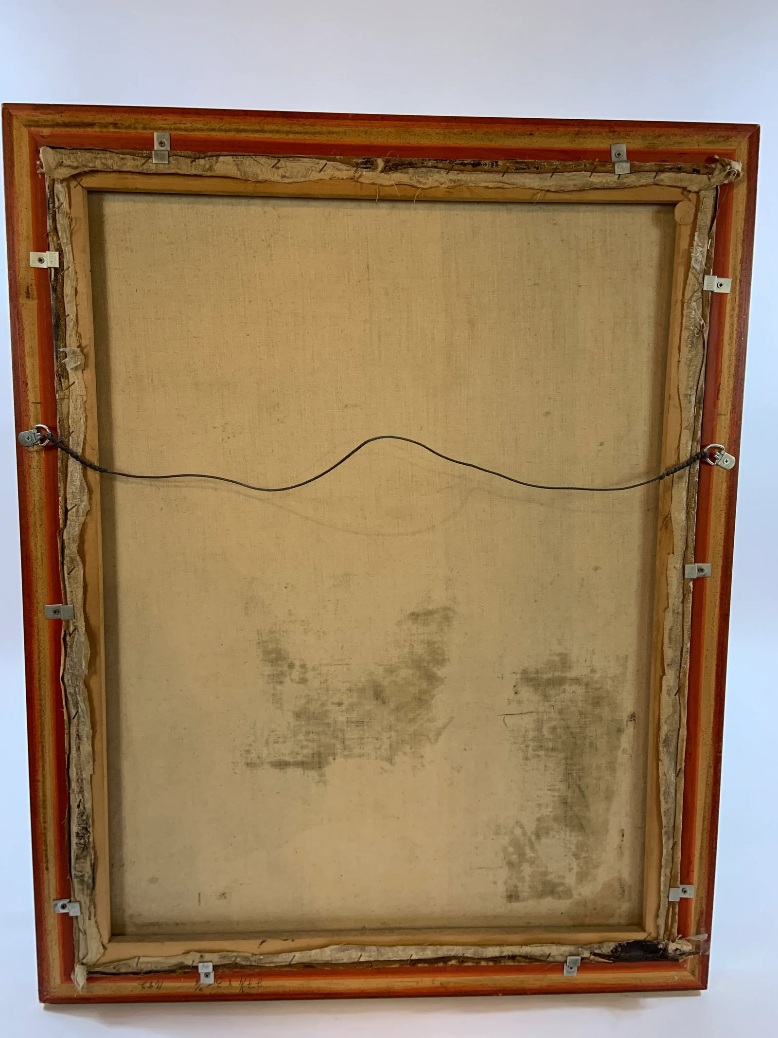 Framed Oversized Classic Portrait Painting of 18th Century Gentleman - 3