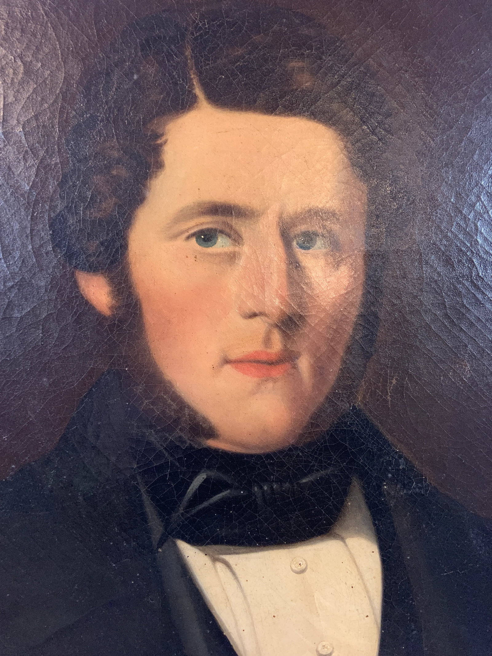 Framed Oversized Classic Portrait Painting of 18th Century Gentleman - 5