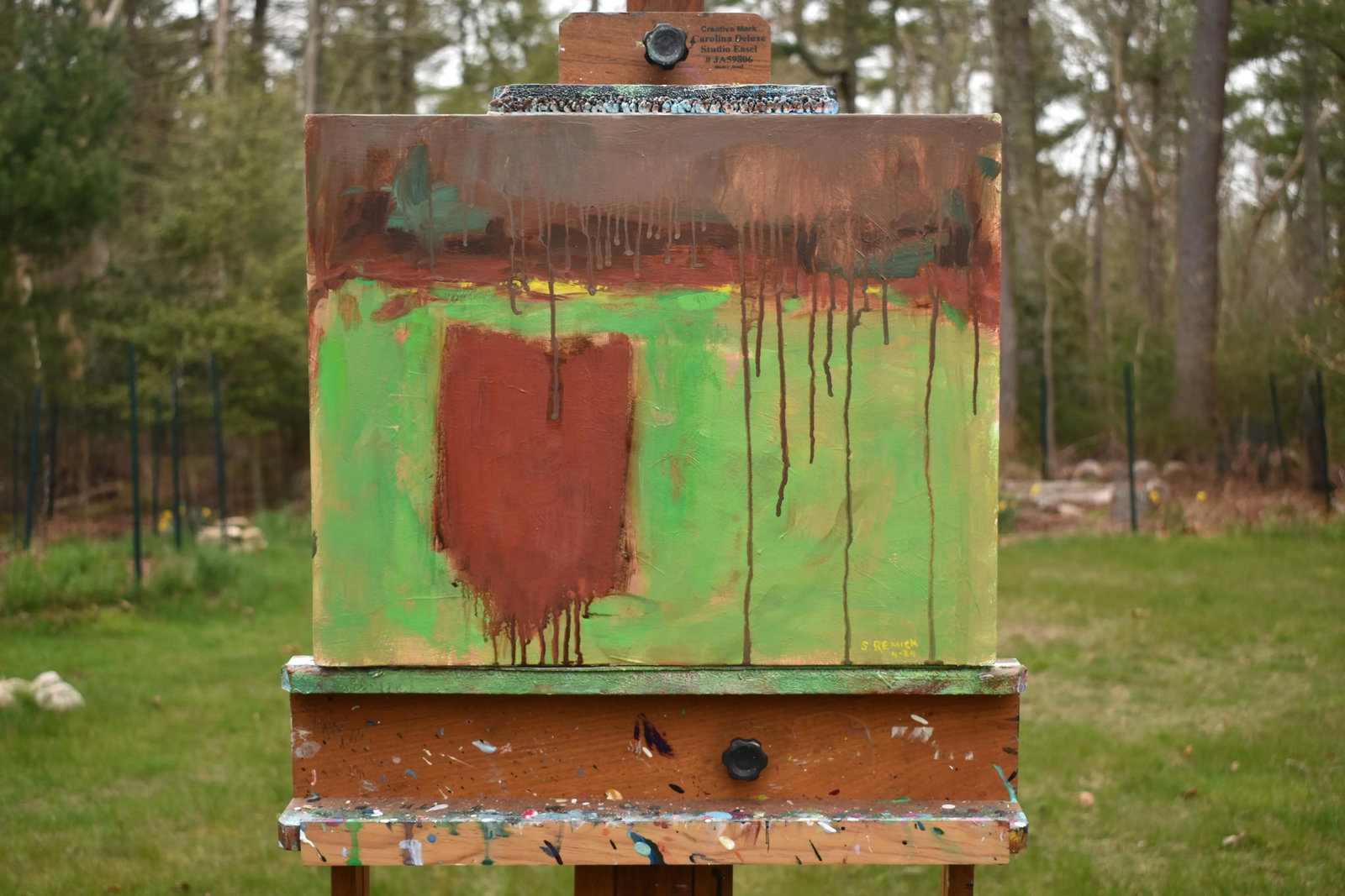 Contemporary "Emergence" Acrylic Abstract Painting by Stephen Remick - 2