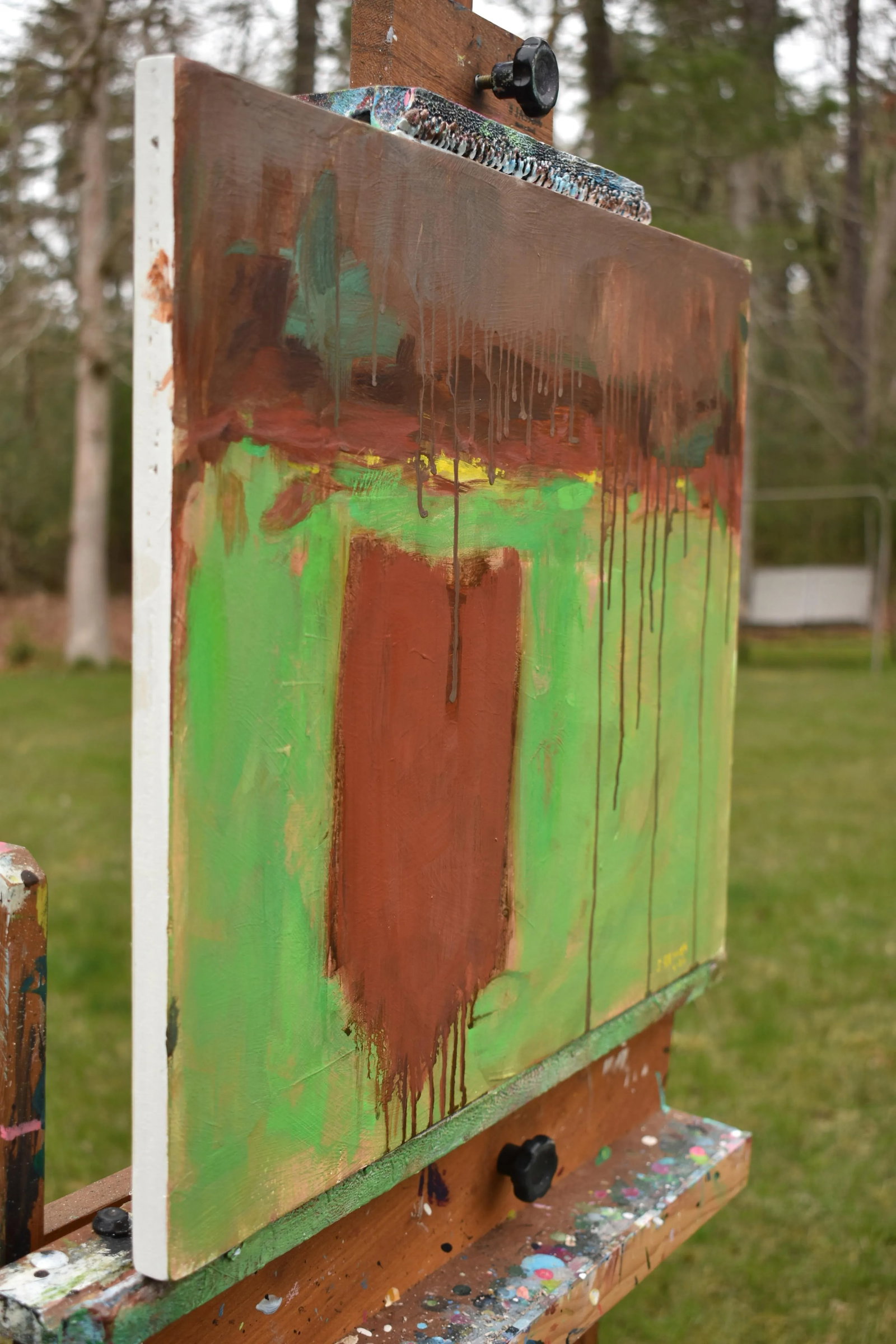 Contemporary "Emergence" Acrylic Abstract Painting by Stephen Remick - 3