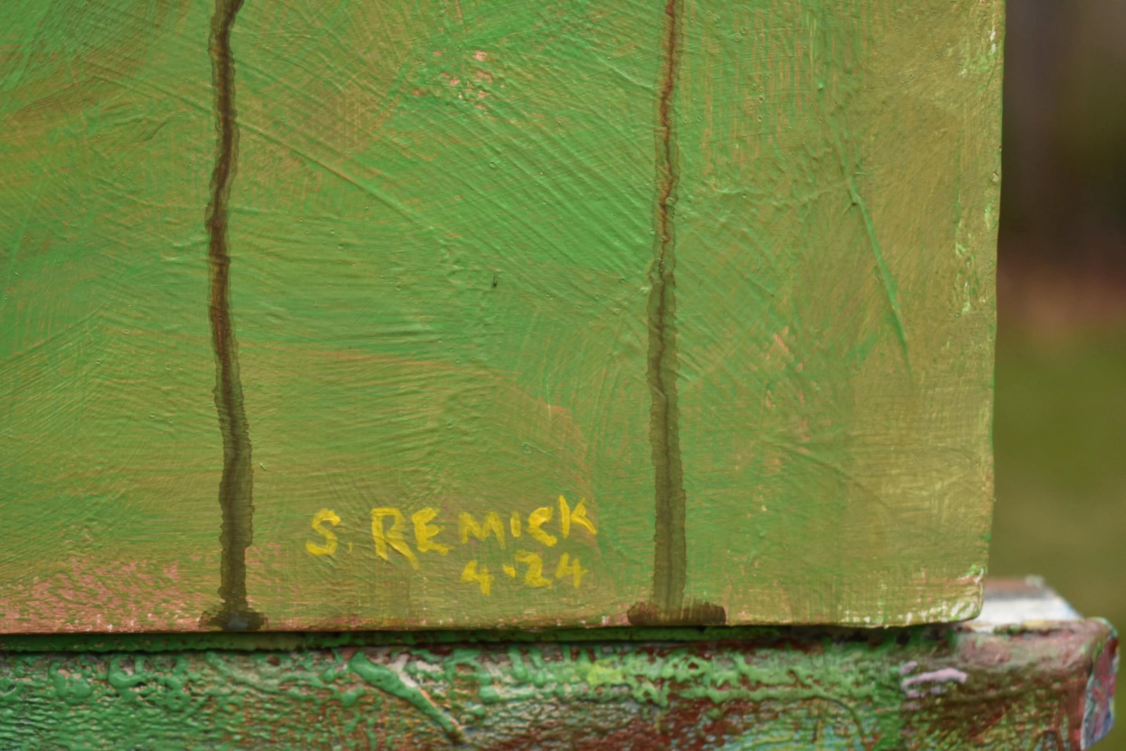 Contemporary "Emergence" Acrylic Abstract Painting by Stephen Remick - 7