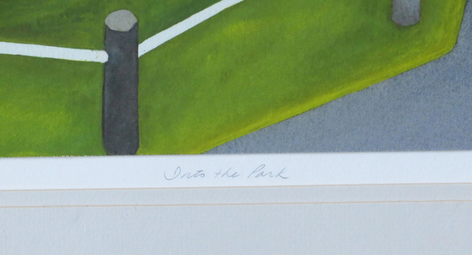Lori Slater Watercolor - Into the Park Painting - 5